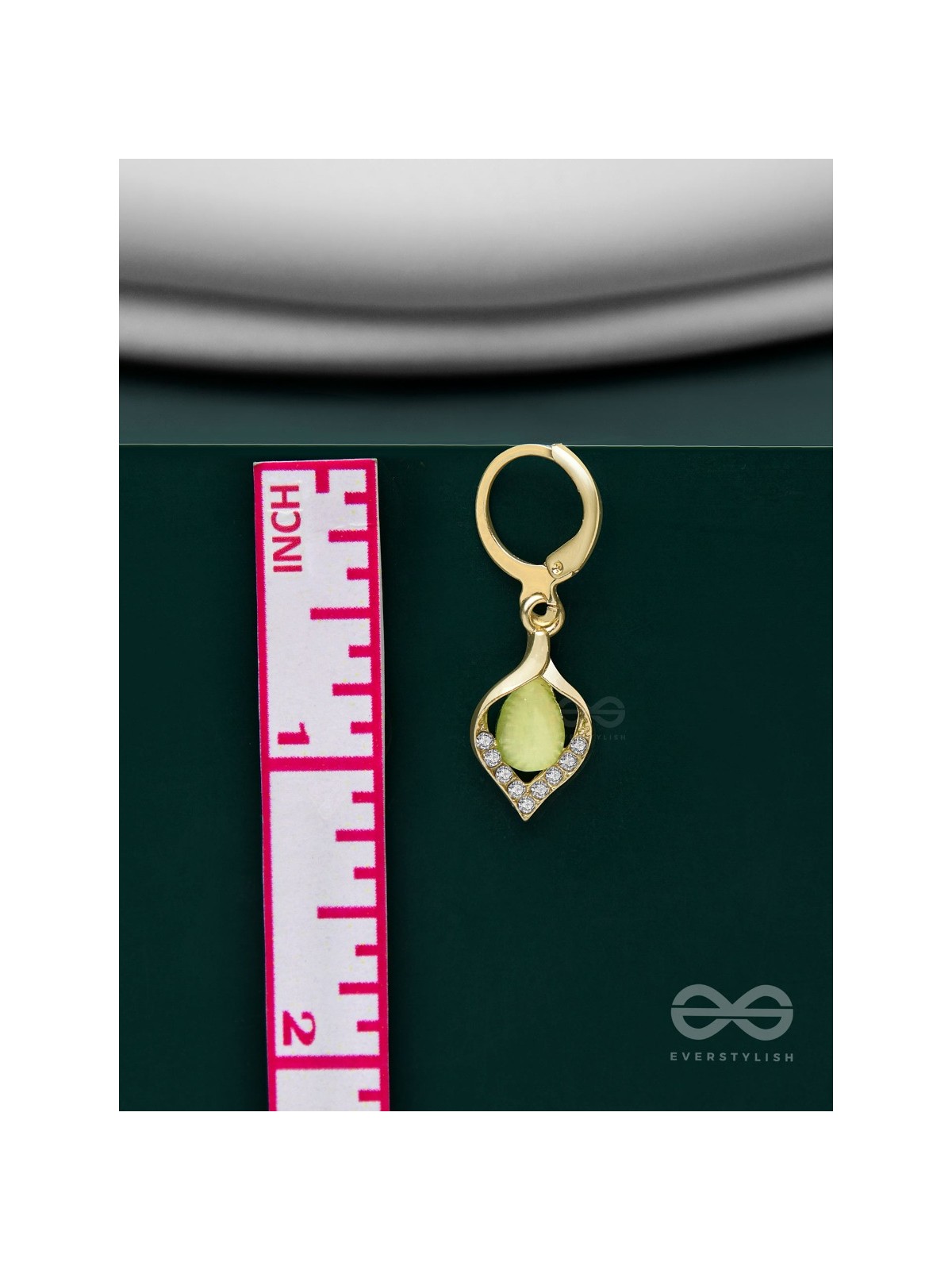 Aurora Canopy - Golden Embellished Earrings