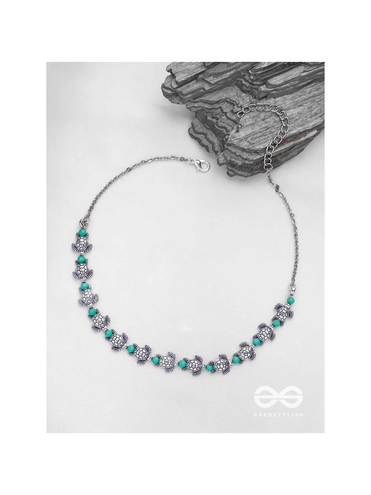 Turtle's Treasure Trove - Casual Oxidised Neckpiece