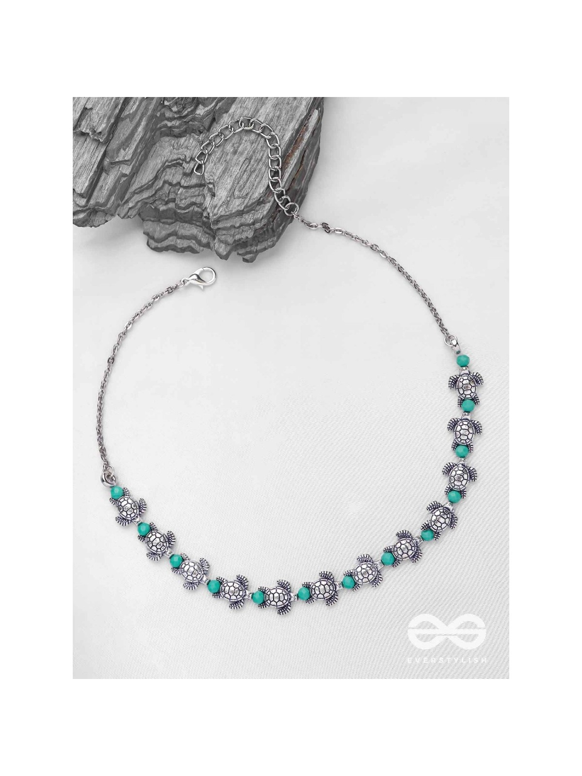 Turtle's Treasure Trove - Casual Oxidised Neckpiece