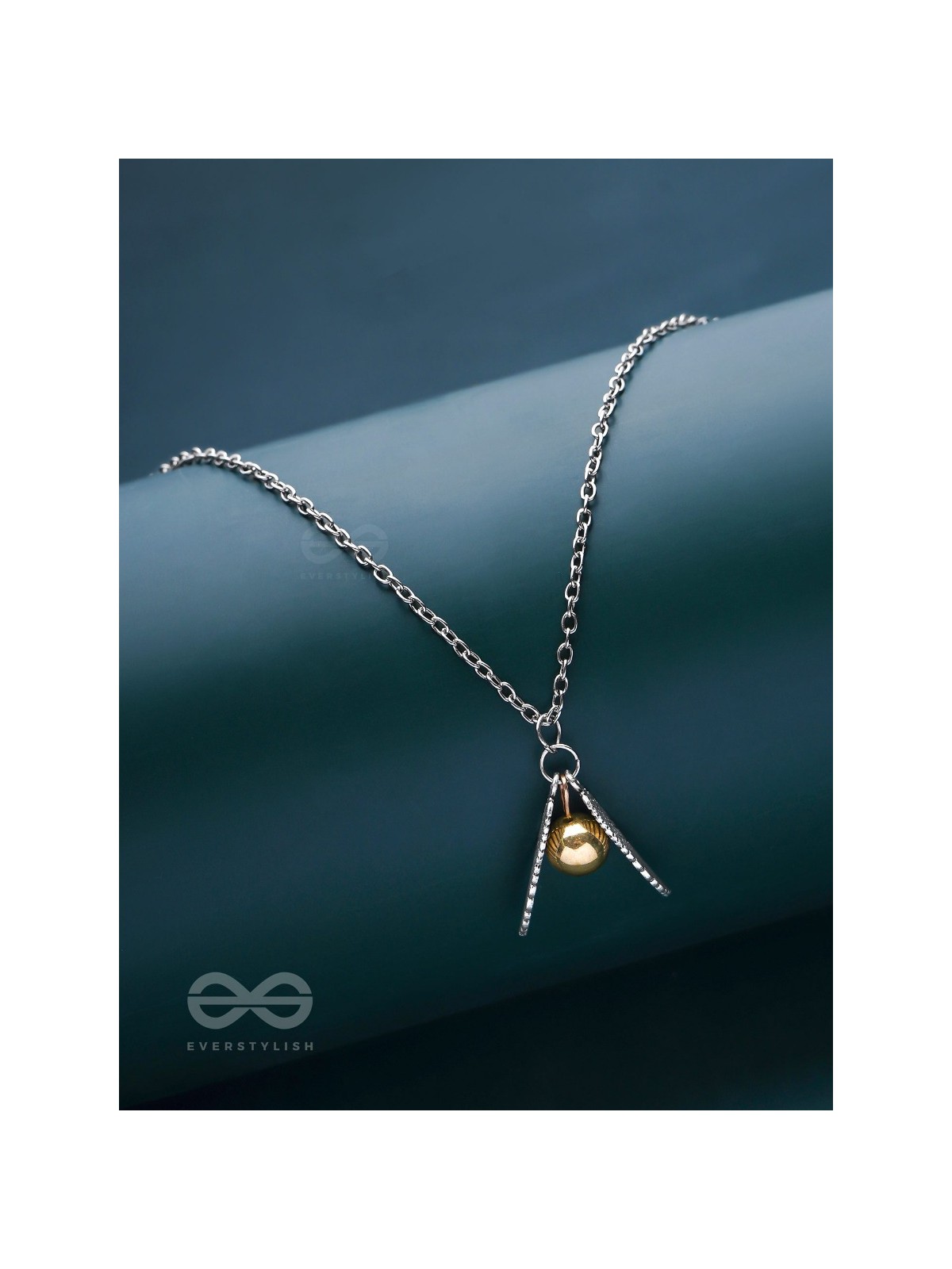 Resting Quidditch - Statement Silver Pendant