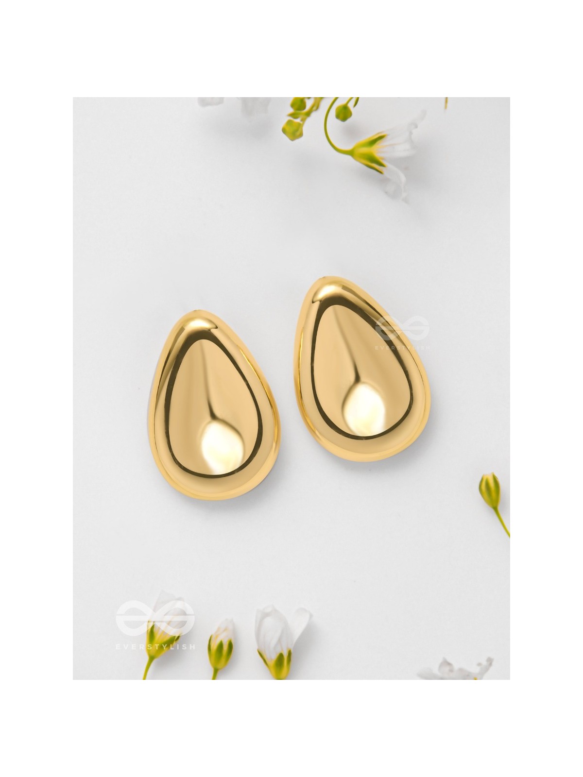 Medusa's Tears - Golden Ear Studs