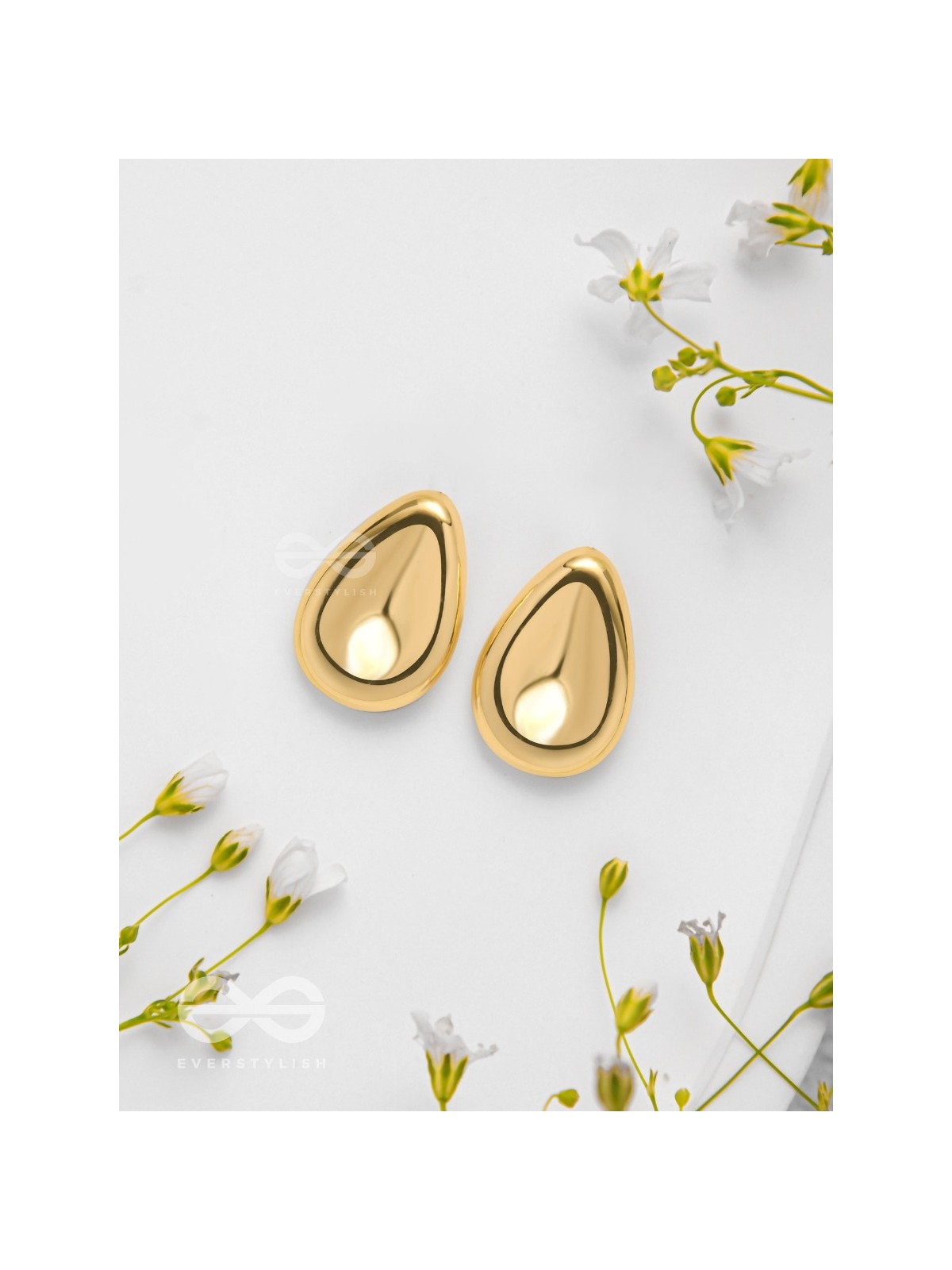 Medusa's Tears - Golden Ear Studs