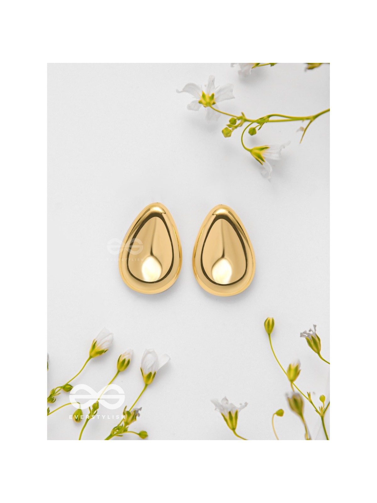 Medusa's Tears - Golden Ear Studs