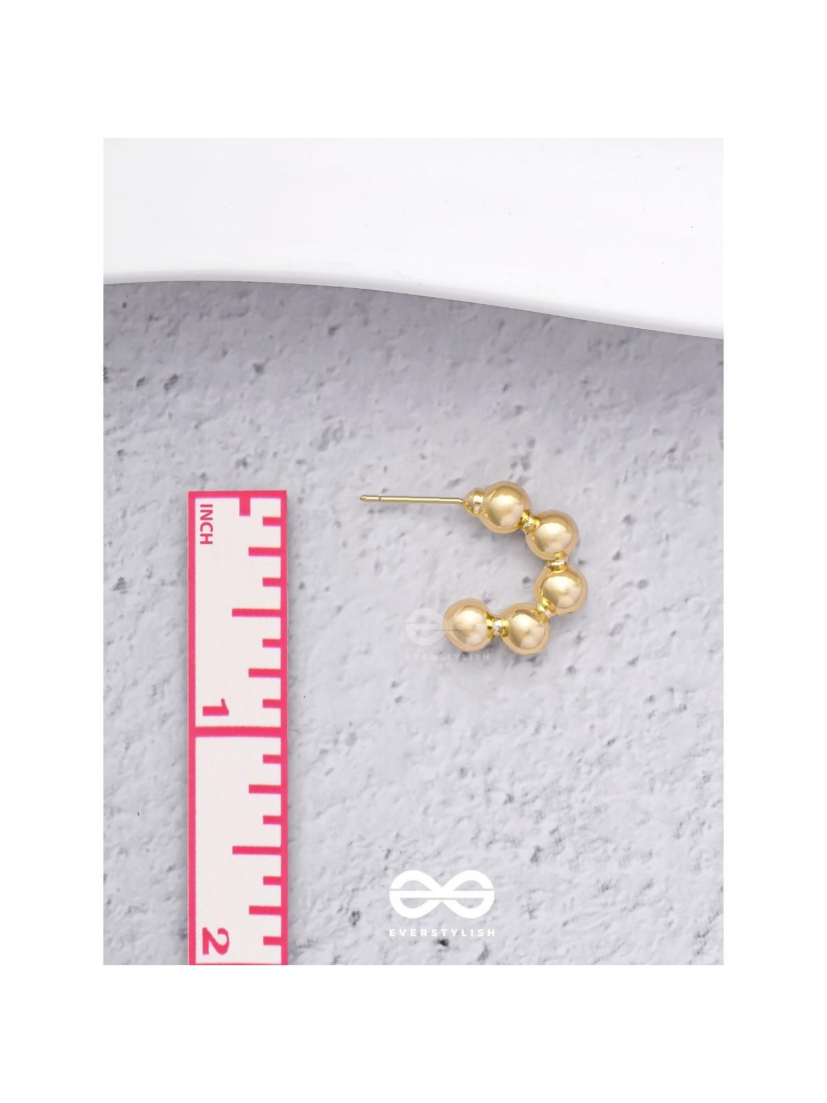 Spell Beads - Classy  Golden  Earrings  