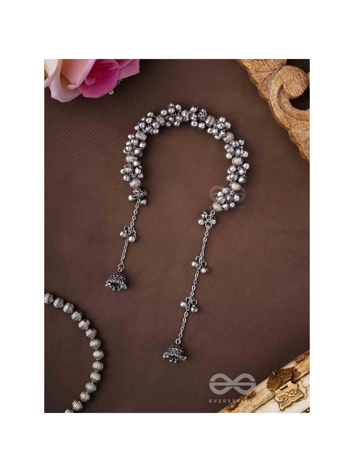 The Merry Chimes - Oxidised Hair Accessory