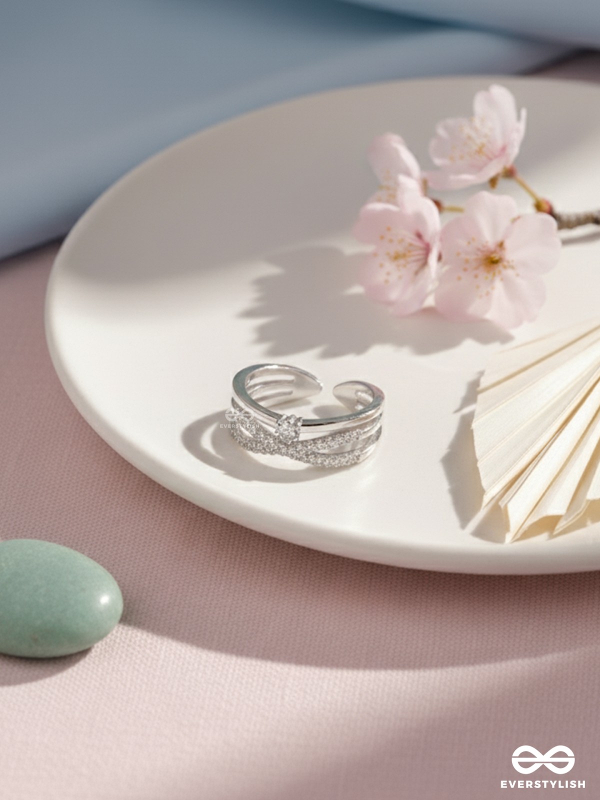 The Precious Proposal - Cubic Zirconia Silver Ring (Adjustable)