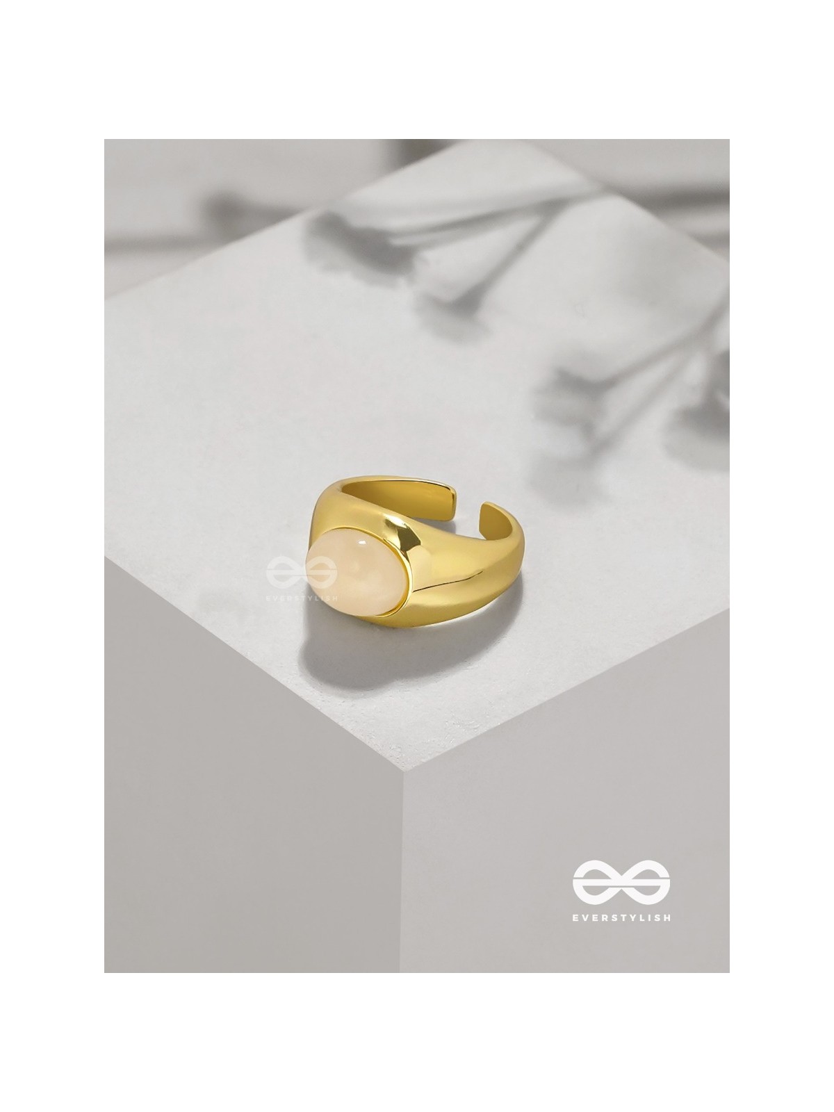 The Latte Lullaby - Golden Ring (Adjustable)