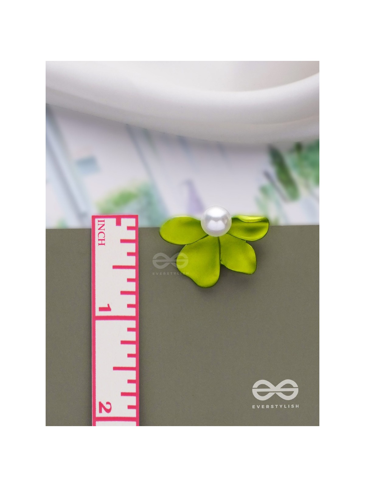 Spring Blossoms - Floral Pearl Earrings