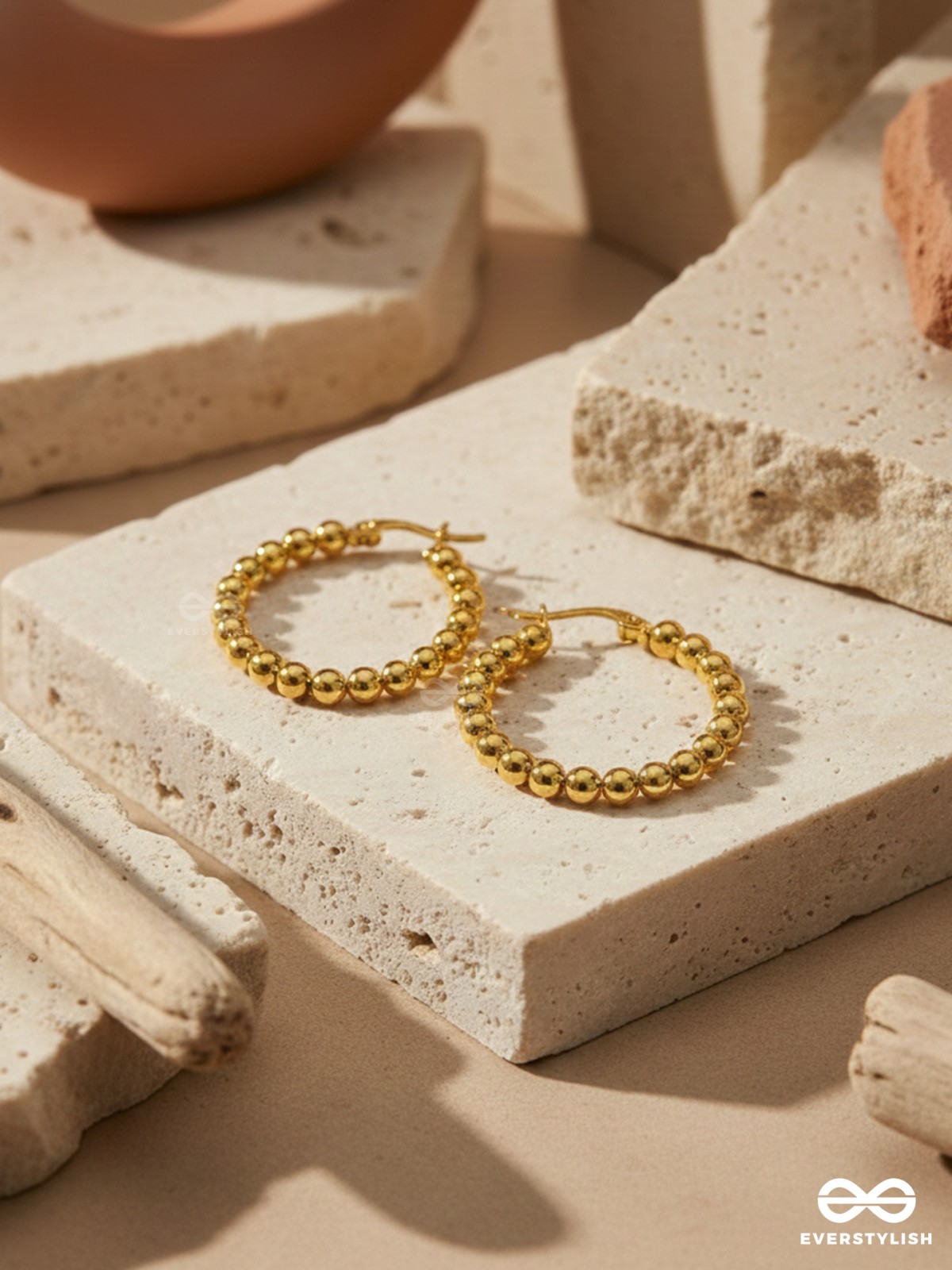 AURELIA HOOPS – CLASSIC STAINLESS STEEL HOOP EARRINGS