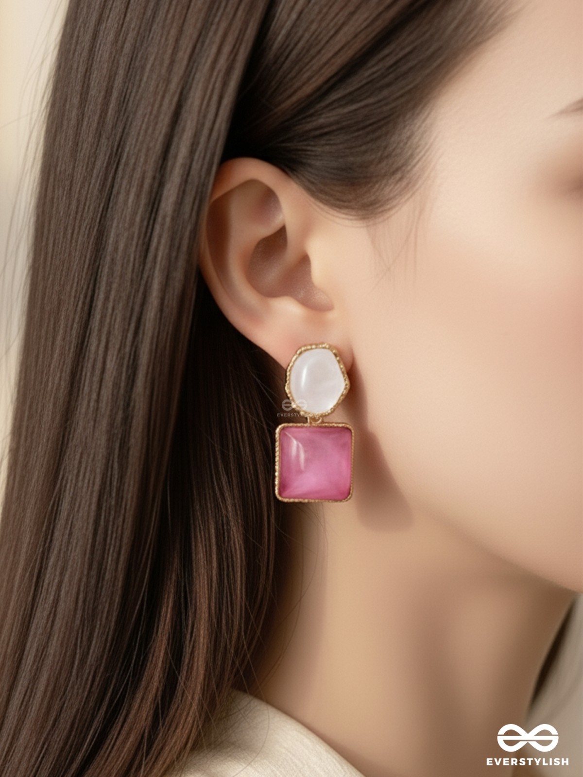 CANDY POP- CHIC COLORBLOCK EARRINGS