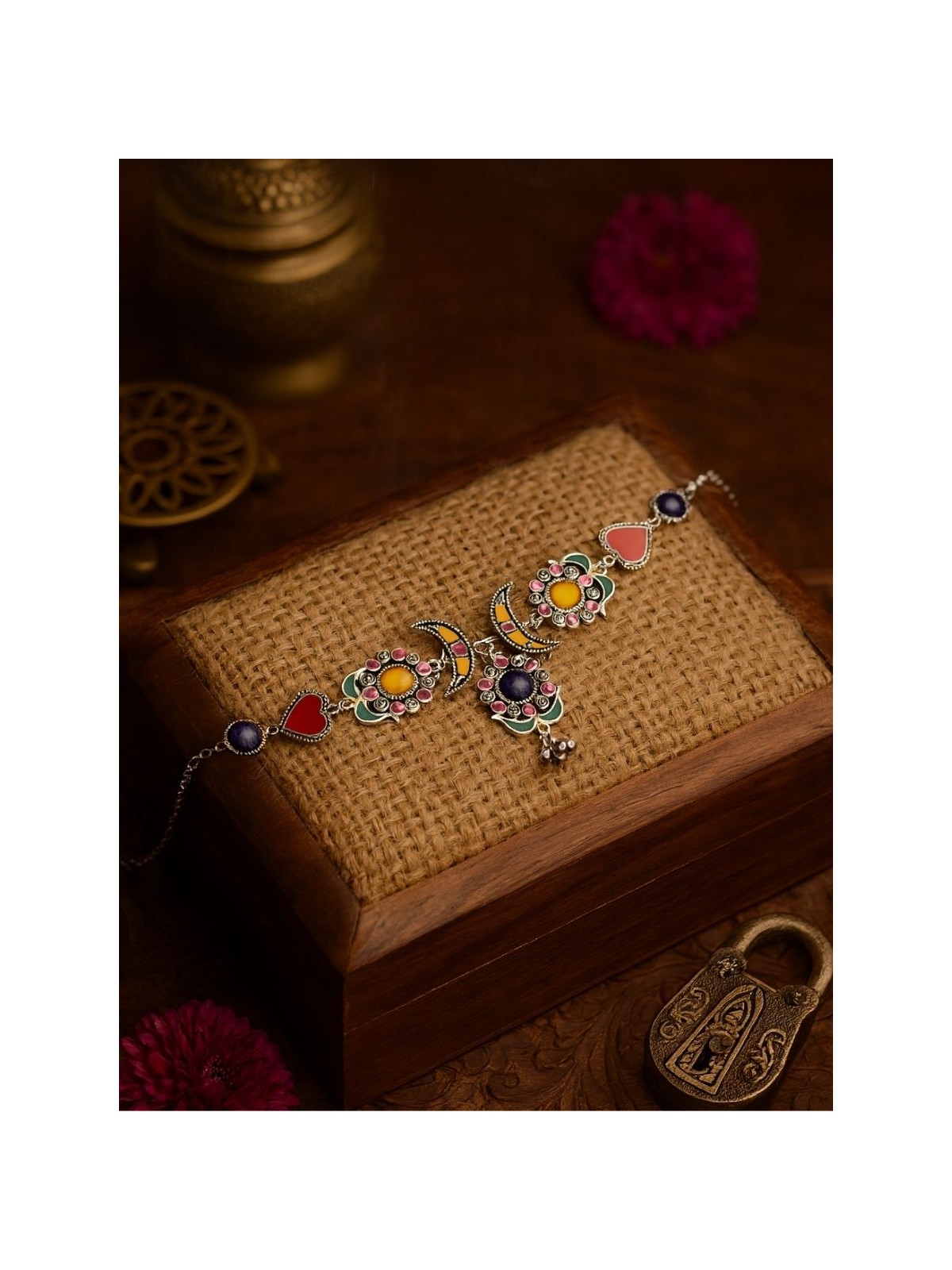 TRIBAL HEART- FUSION OXIDISED CHOKER