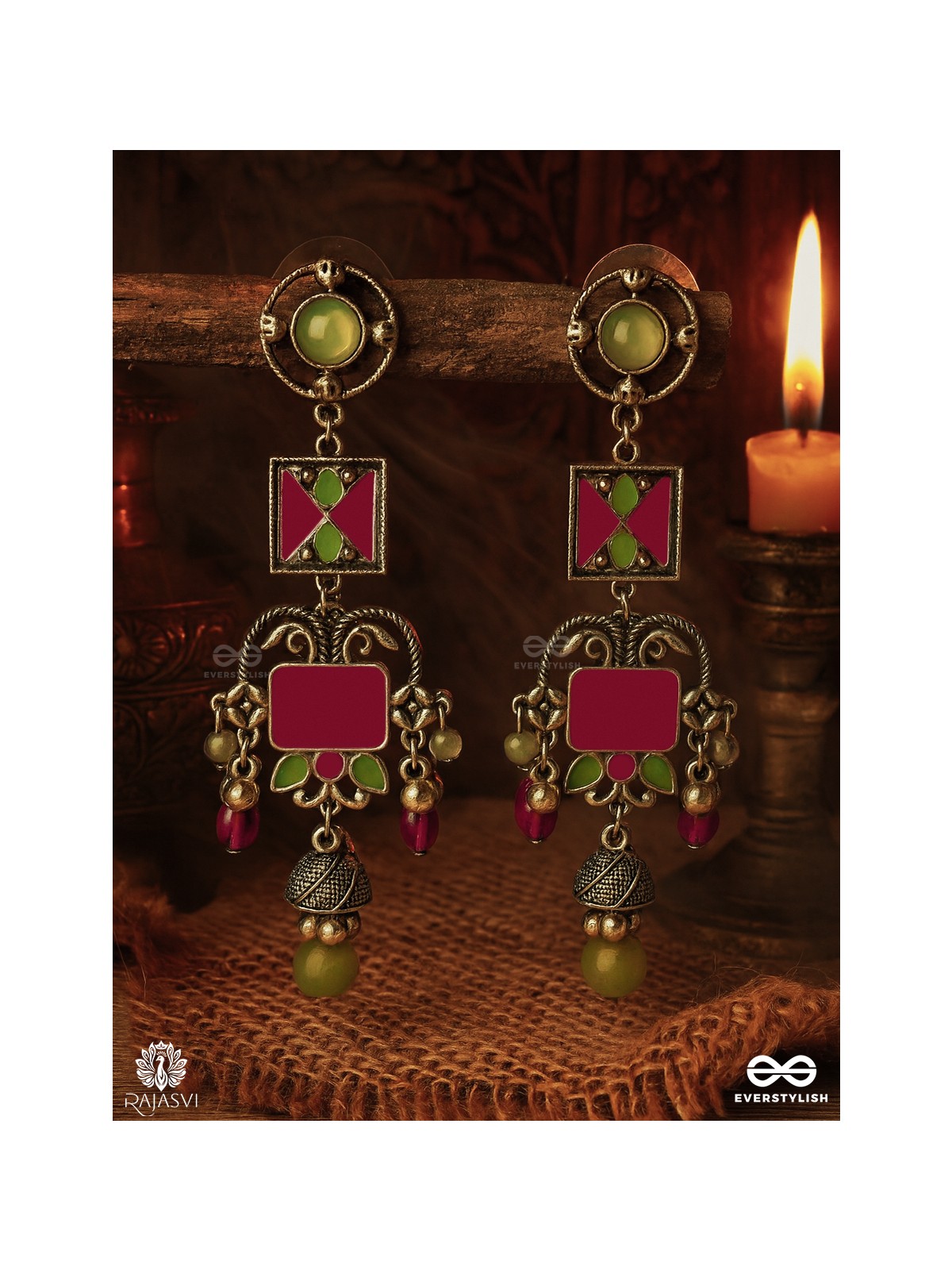 FESTIVE POP - ARTISTIC STATEMENT EARRING