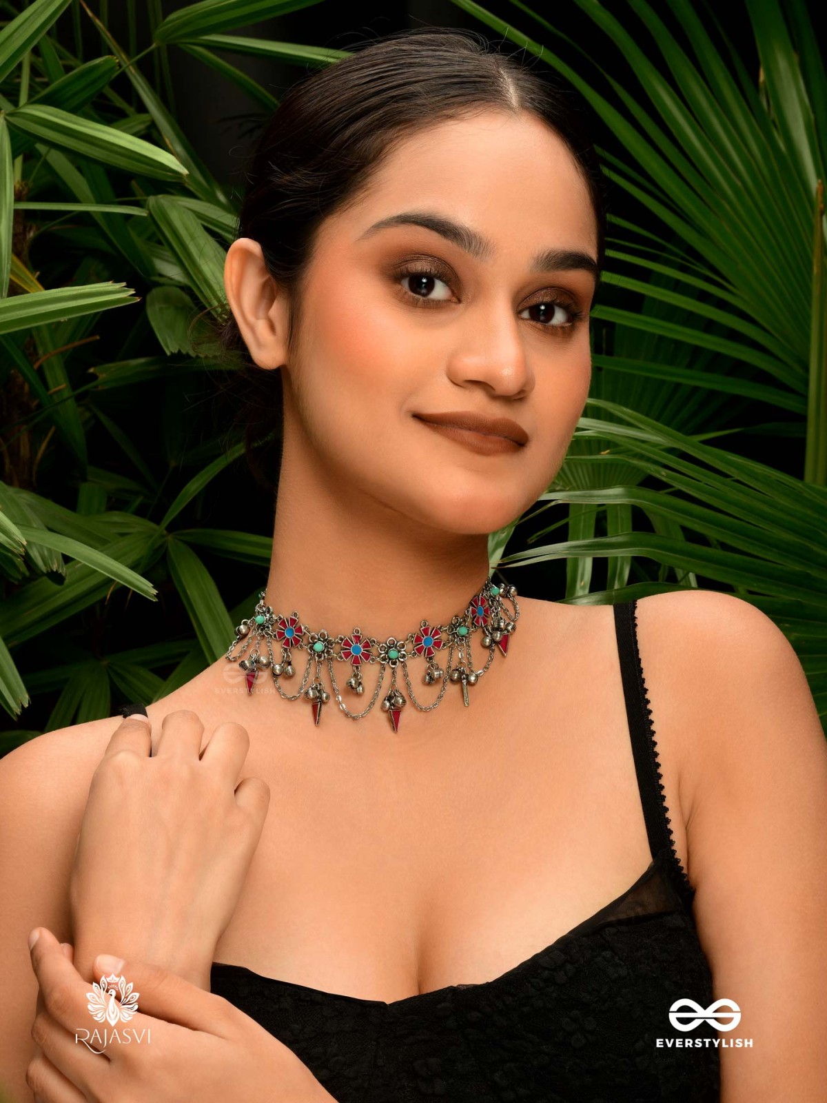 NOMAD CHARM - VIBRANT OXIDISED NECKLACE