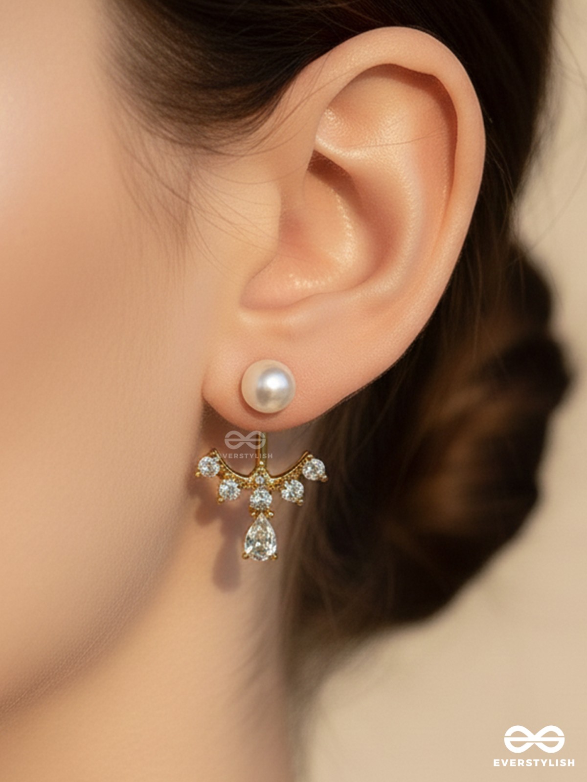 PEARL PEEP – SWEET CRYSTAL EAR JACKETS