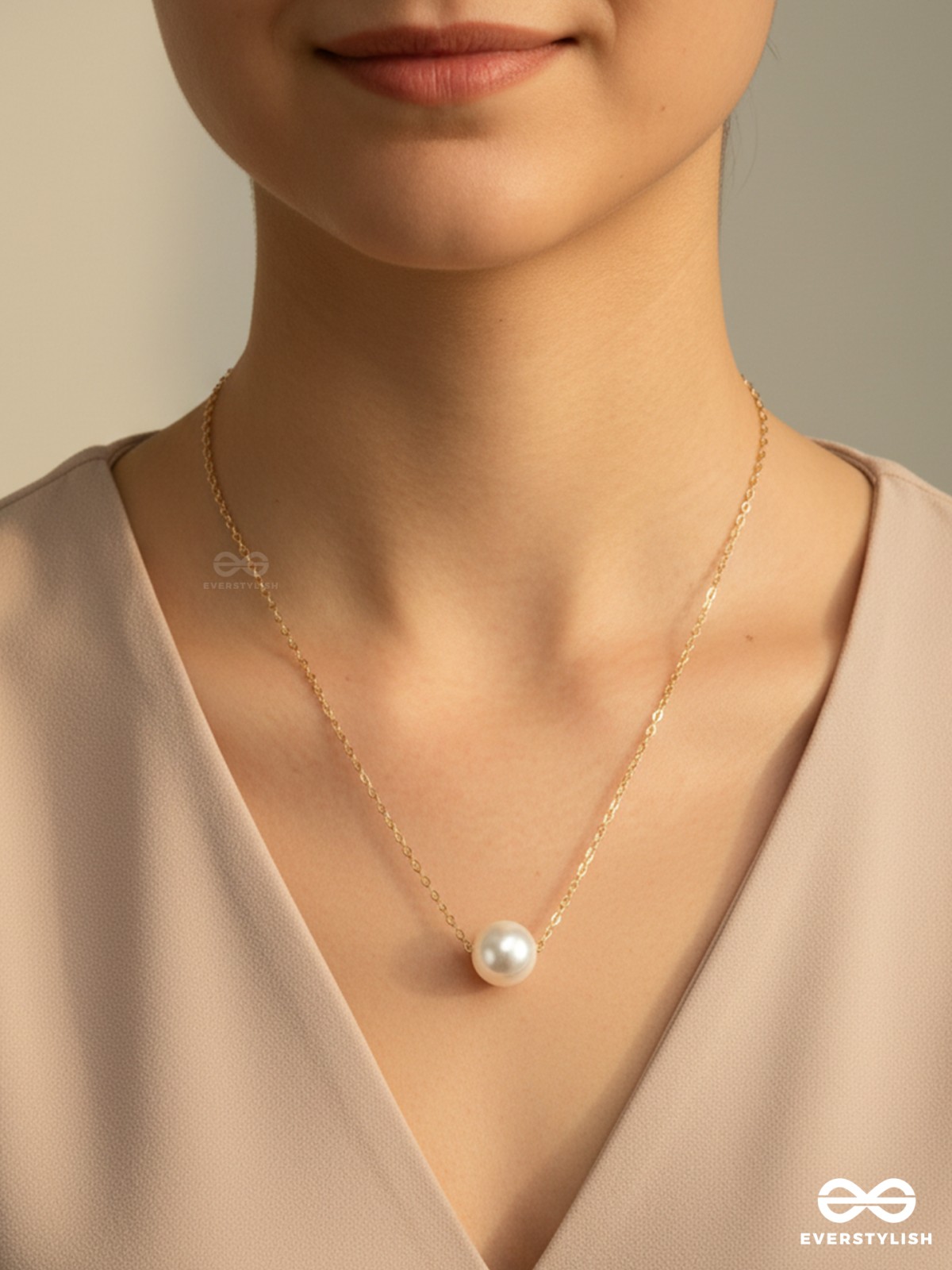 SOULPEARL – MINIMAL PEARL PENDANT NECKLACE