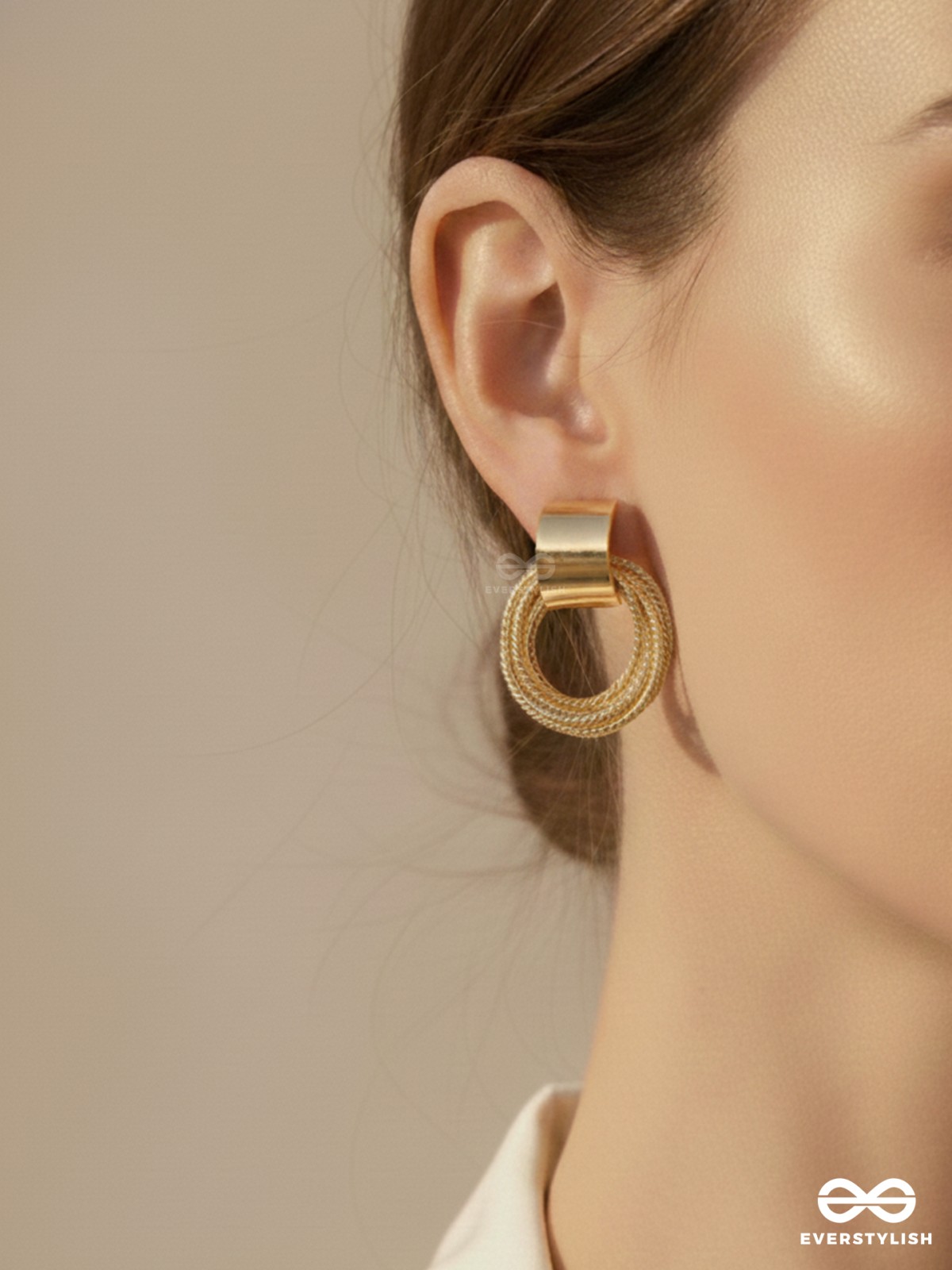 LUMI HALO – SOFT SPRAKLE RIPPLE EARRINGS