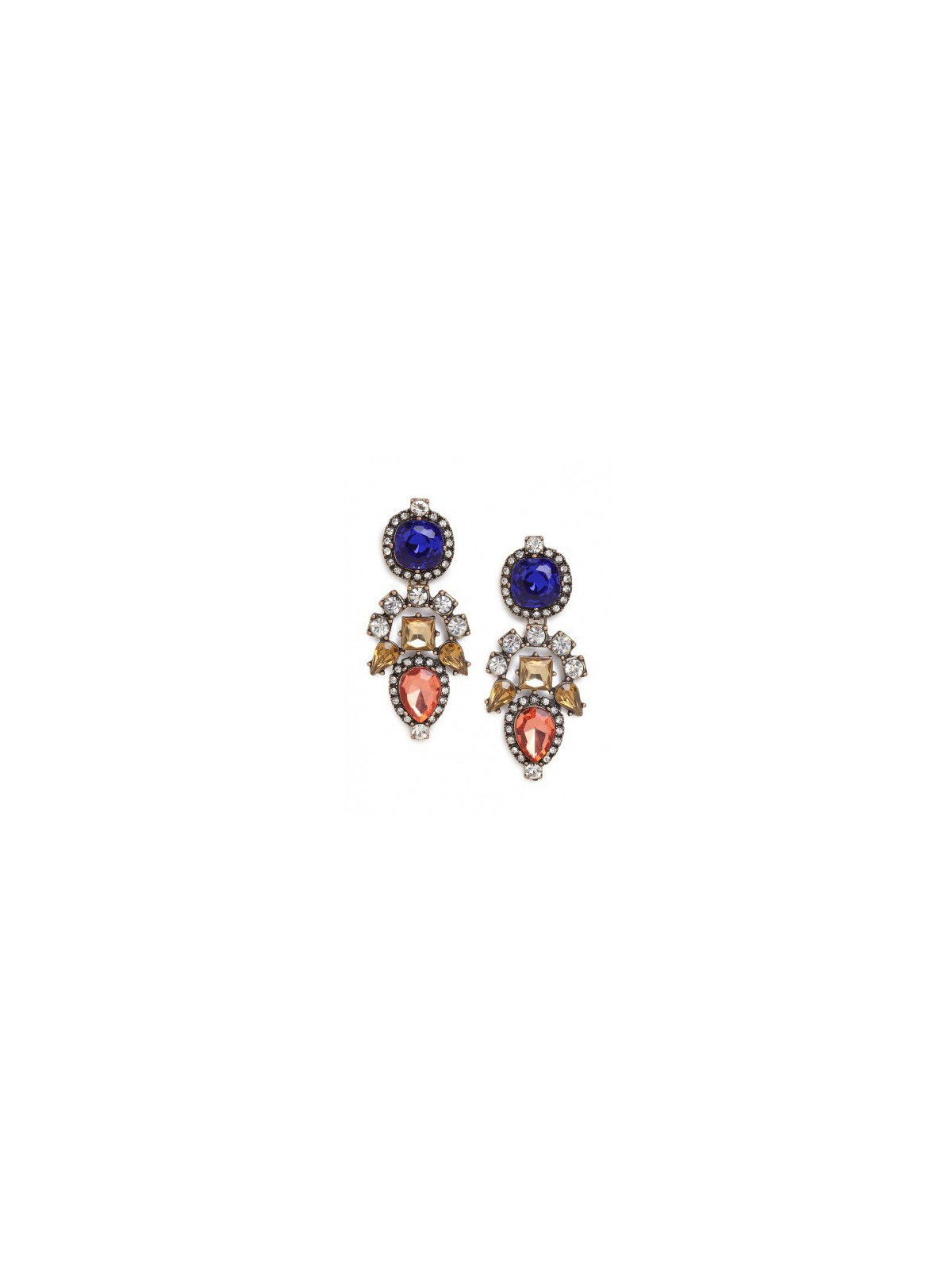Twinkle in My Eyes Earrings- Midnight Blue