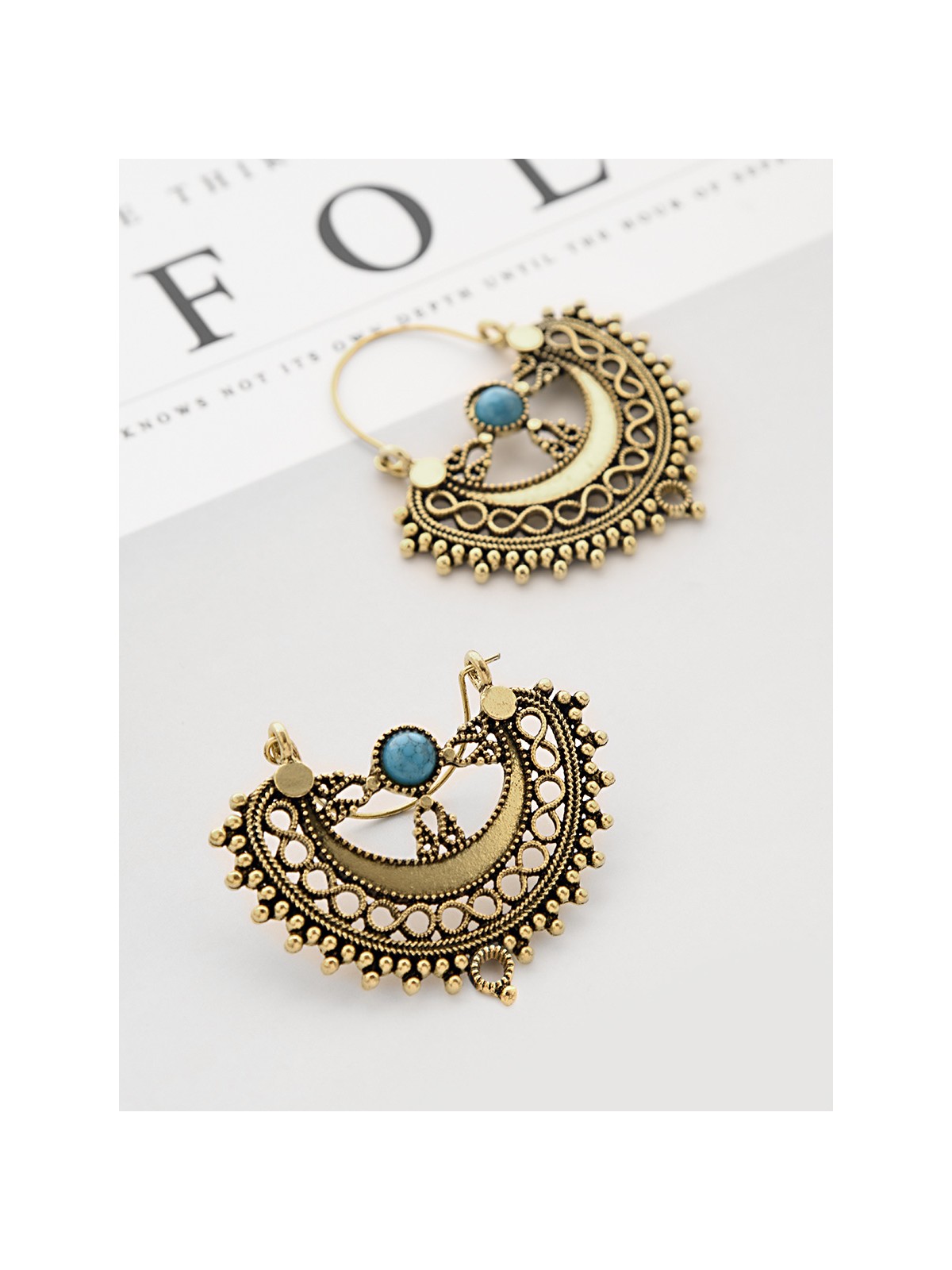 The Ethnic Elegance Statement Earrings