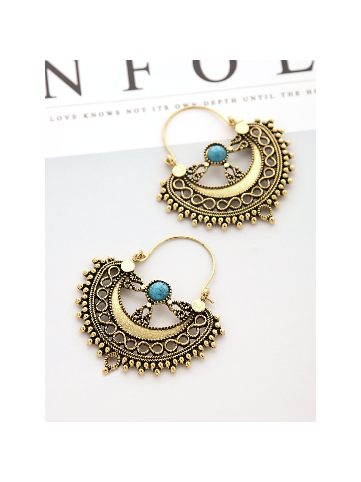 The Ethnic Elegance Statement Earrings