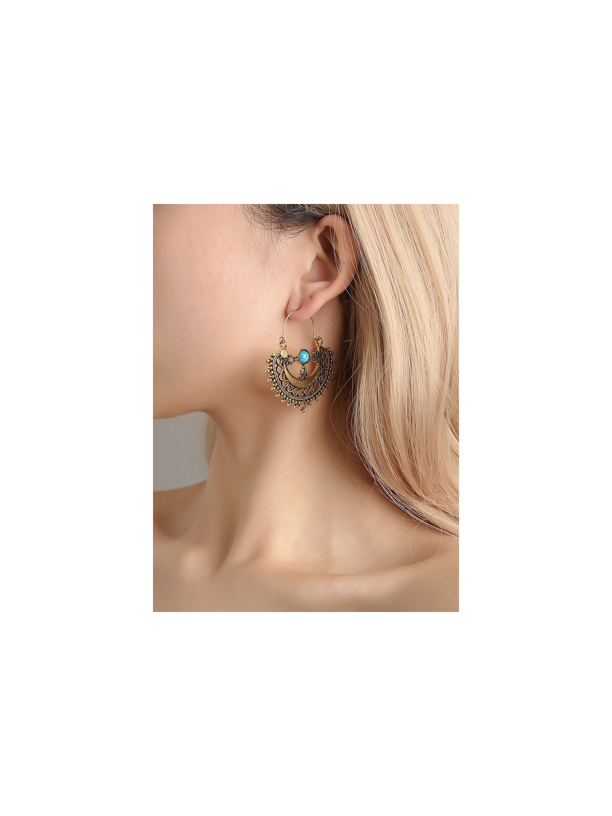 The Ethnic Elegance Statement Earrings