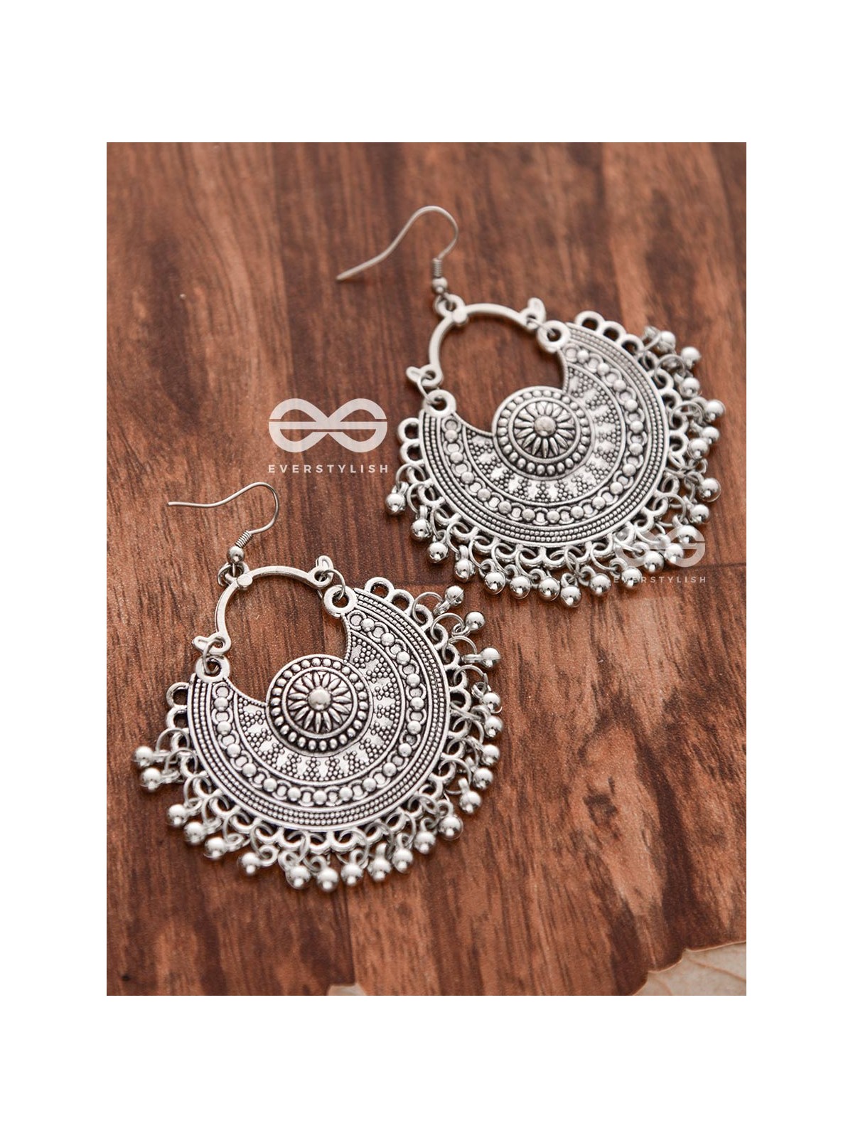 The Artsy Emblem Chandbali Earrings - The Boho Basics