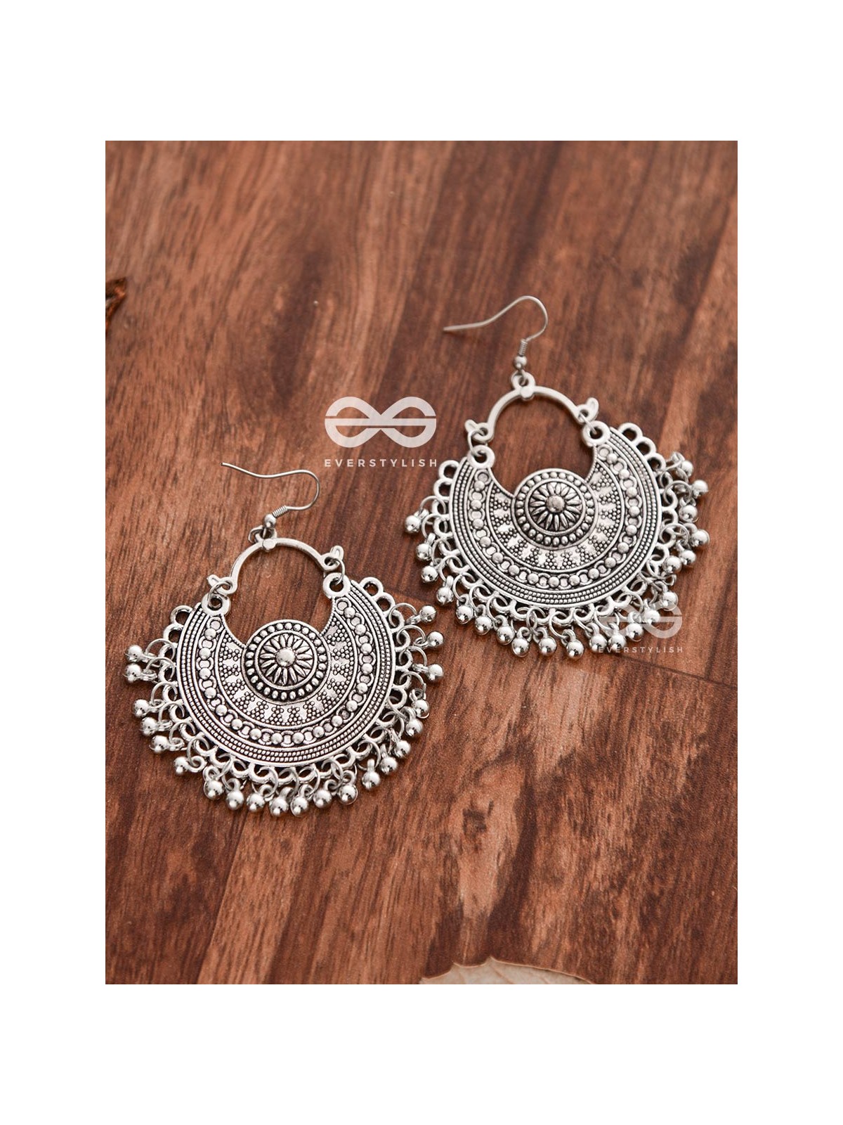 The Artsy Emblem Chandbali Earrings - The Boho Basics