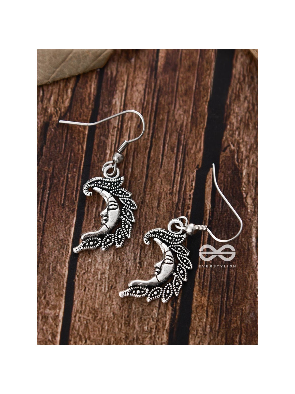 The Sleepy Moon - Tiny Trinket Earrings