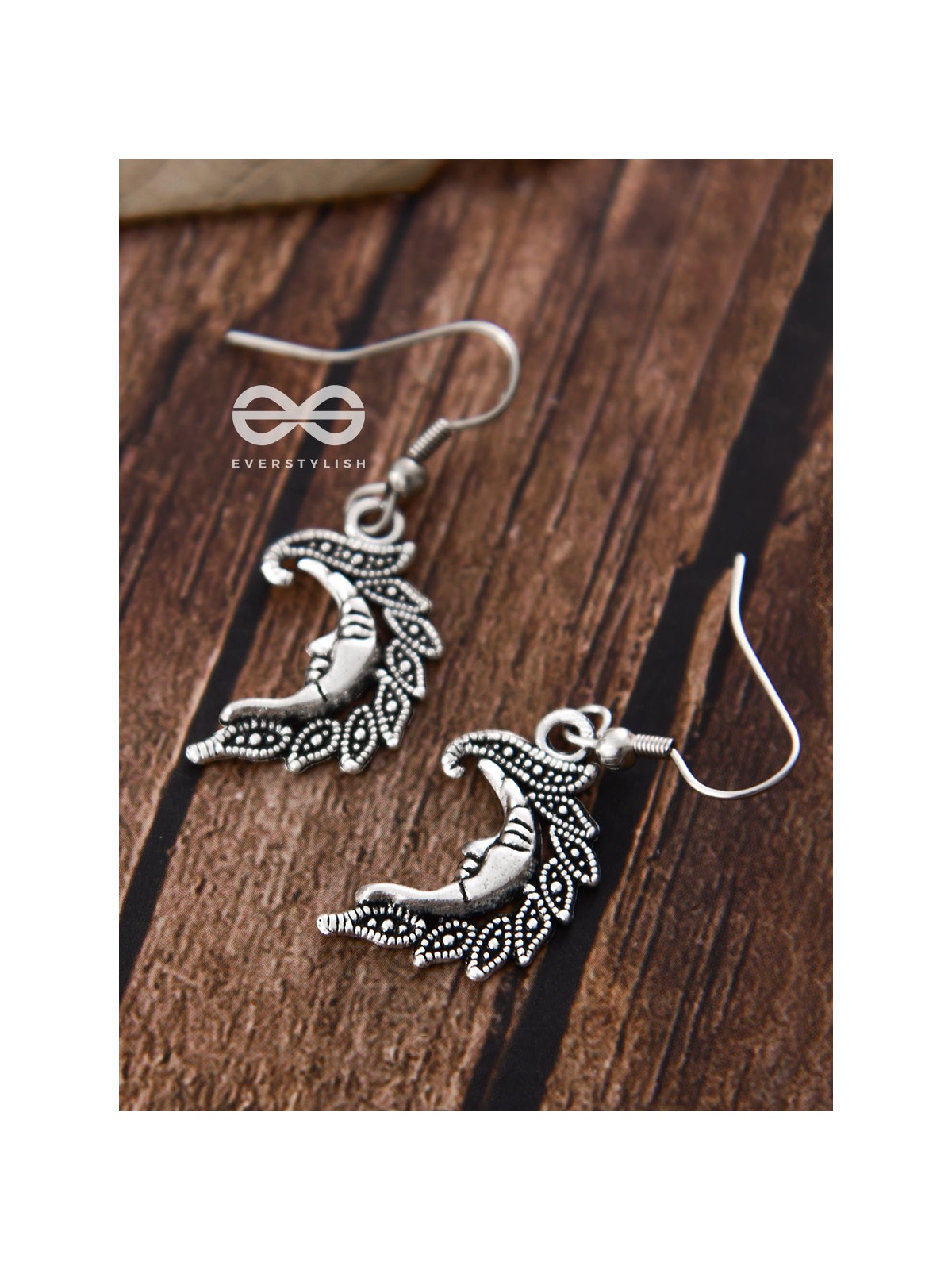 The Sleepy Moon - Tiny Trinket Earrings