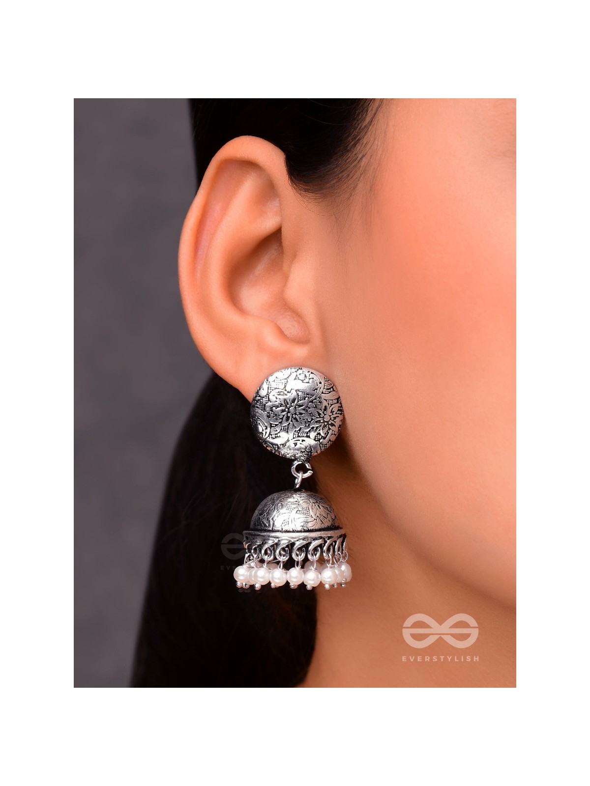 The Love for Intricacy- Oxidised Boho Earrings