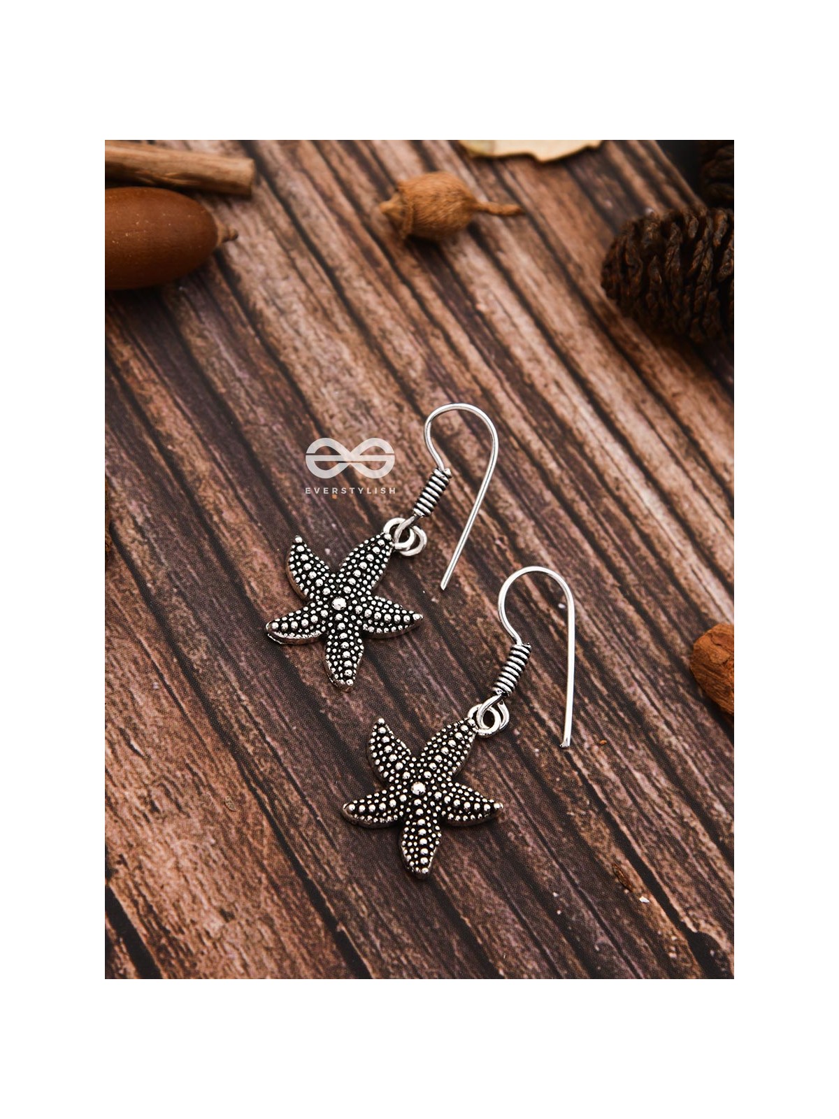 The Cute Little Starfish Hooks - Tiny Trinket Earrings