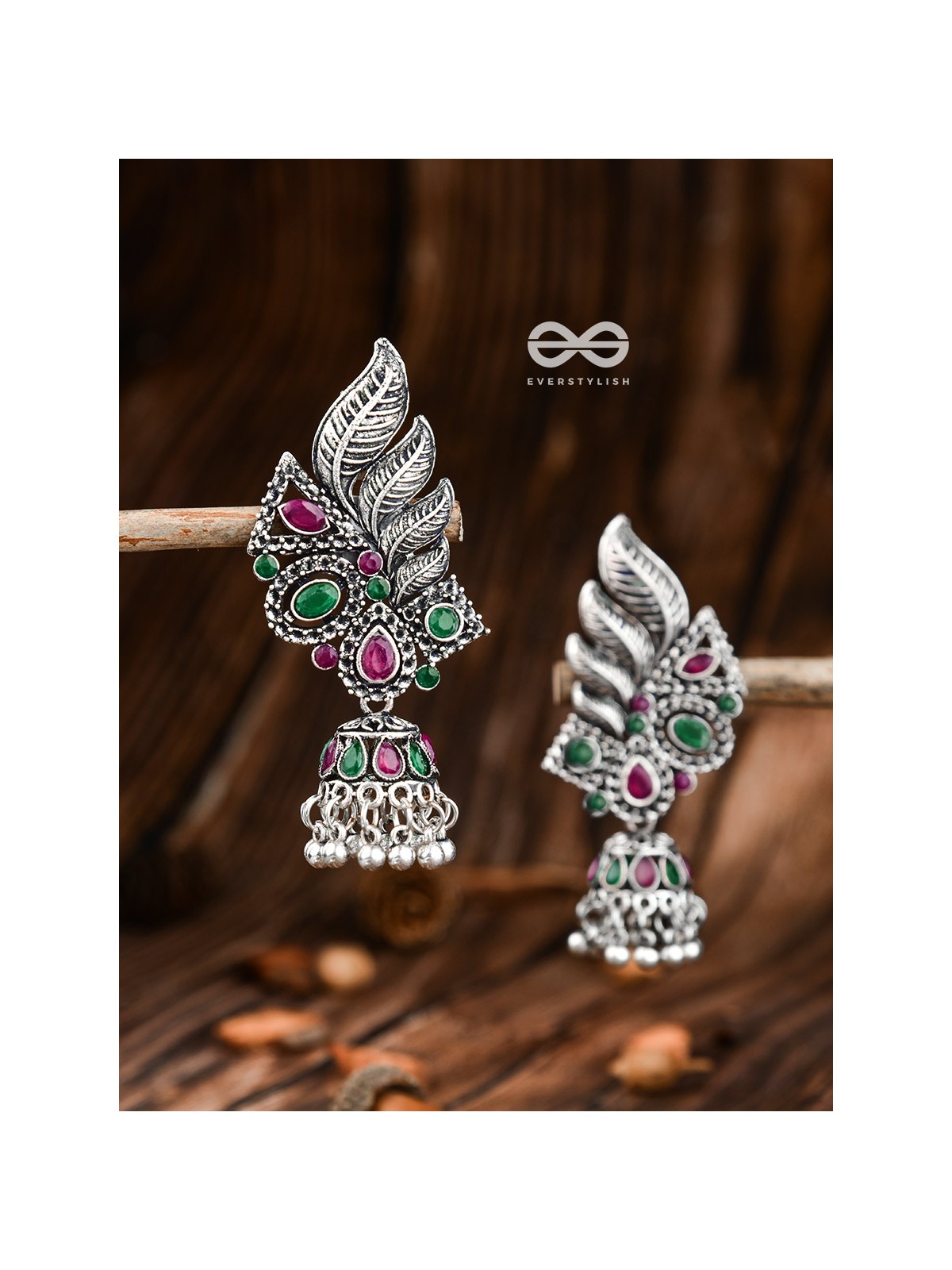 The Astonishing Antiquities (Ruby-Emerald) - Embellished Oxidised Collection