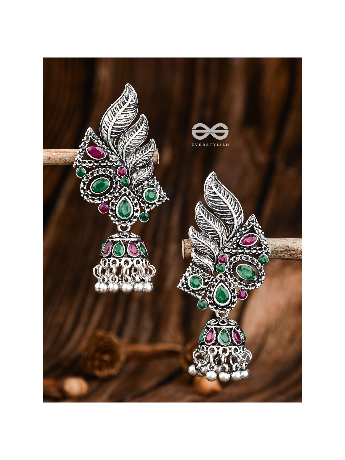 The Astonishing Antiquities (Ruby-Emerald) - Embellished Oxidised Collection