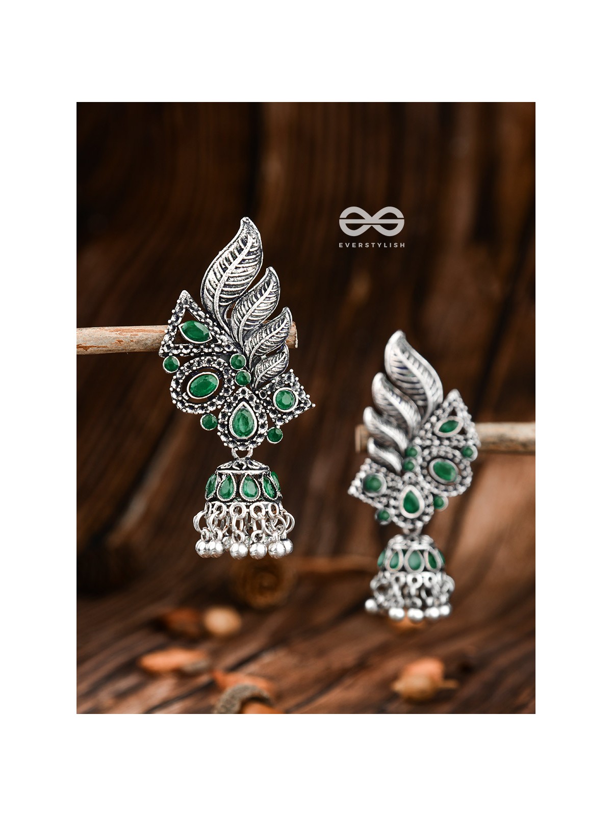 The Astonishing Antiquities (Emerald Green) - Embellished Oxidised Collection