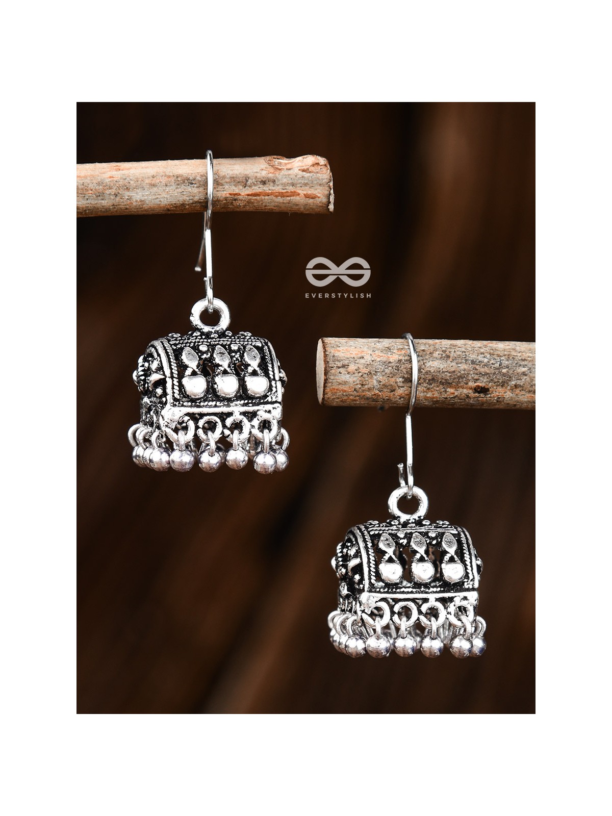 The Cute Little Dome Jhumkis- Tiny Trinket Earrings