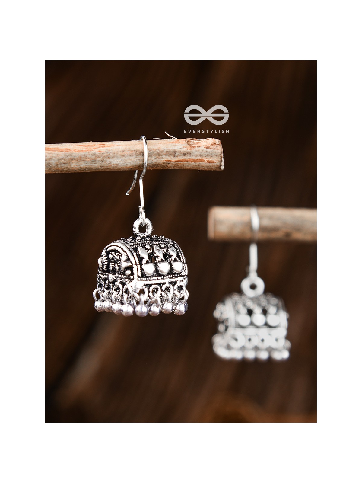 The Cute Little Dome Jhumkis- Tiny Trinket Earrings