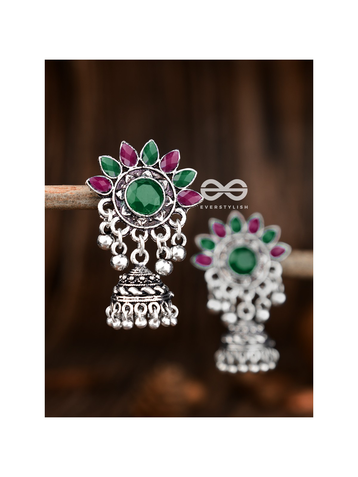 My Own Sunshine (Ruby Emerald) - The Embellished Oxidised Collection
