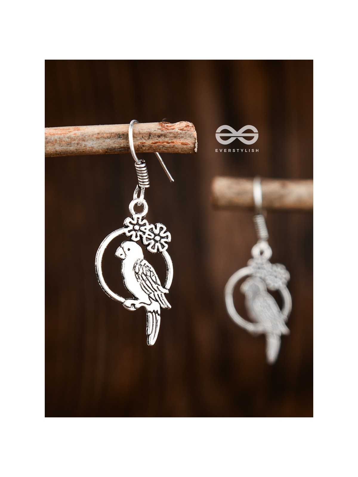 The Cute Hanging Birdies - Tiny Trinket Earrings