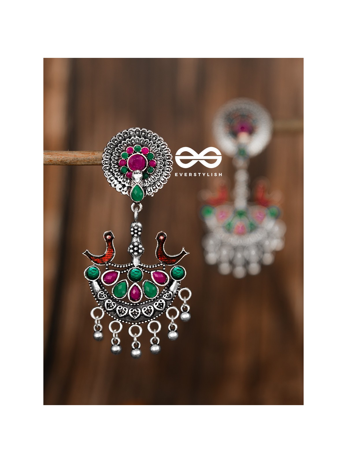 The Jaw Dropper Artwork - The Embellished Oxidised Collection