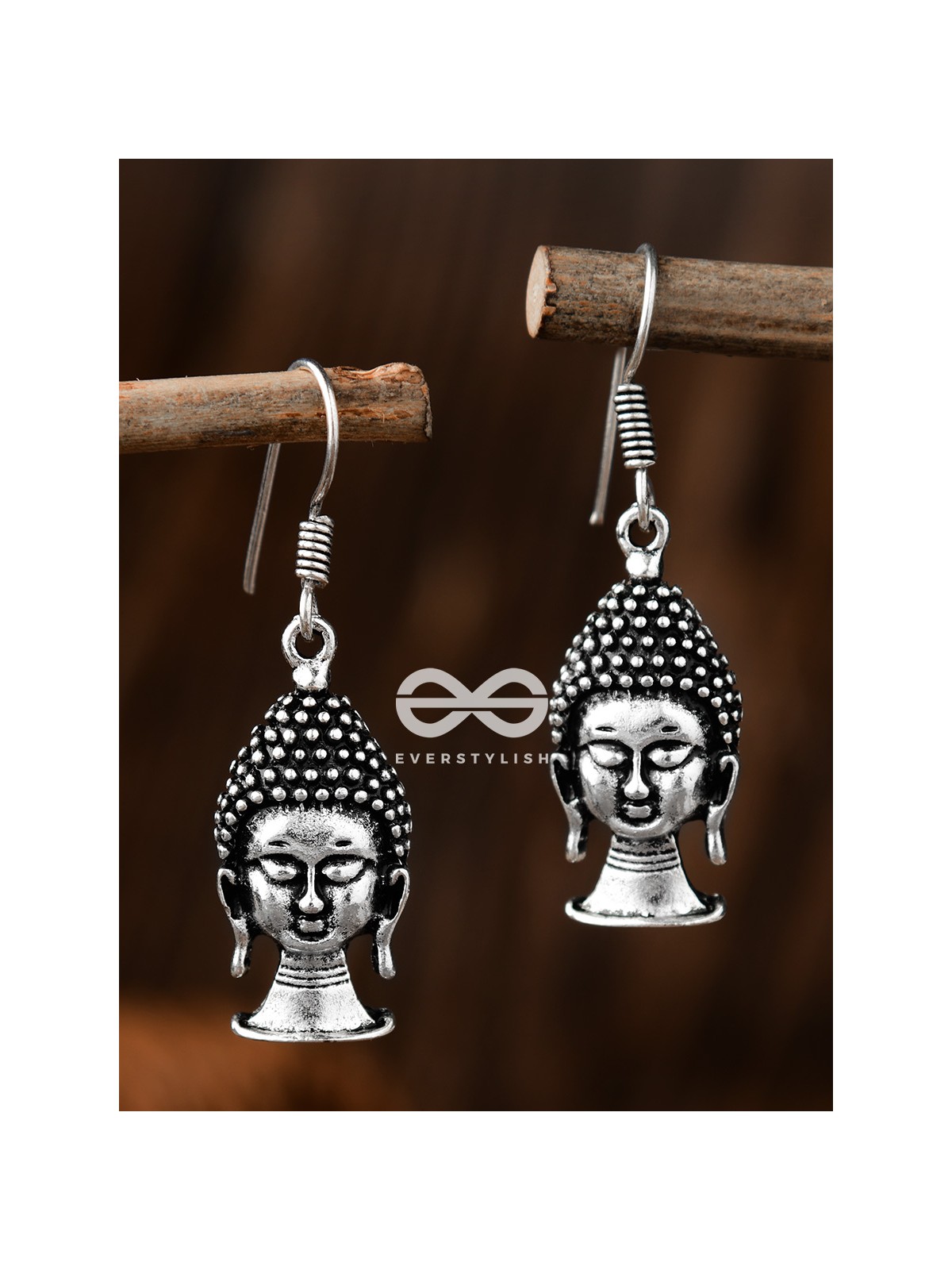 The Meditating Buddha - Tiny Trinket Earrings