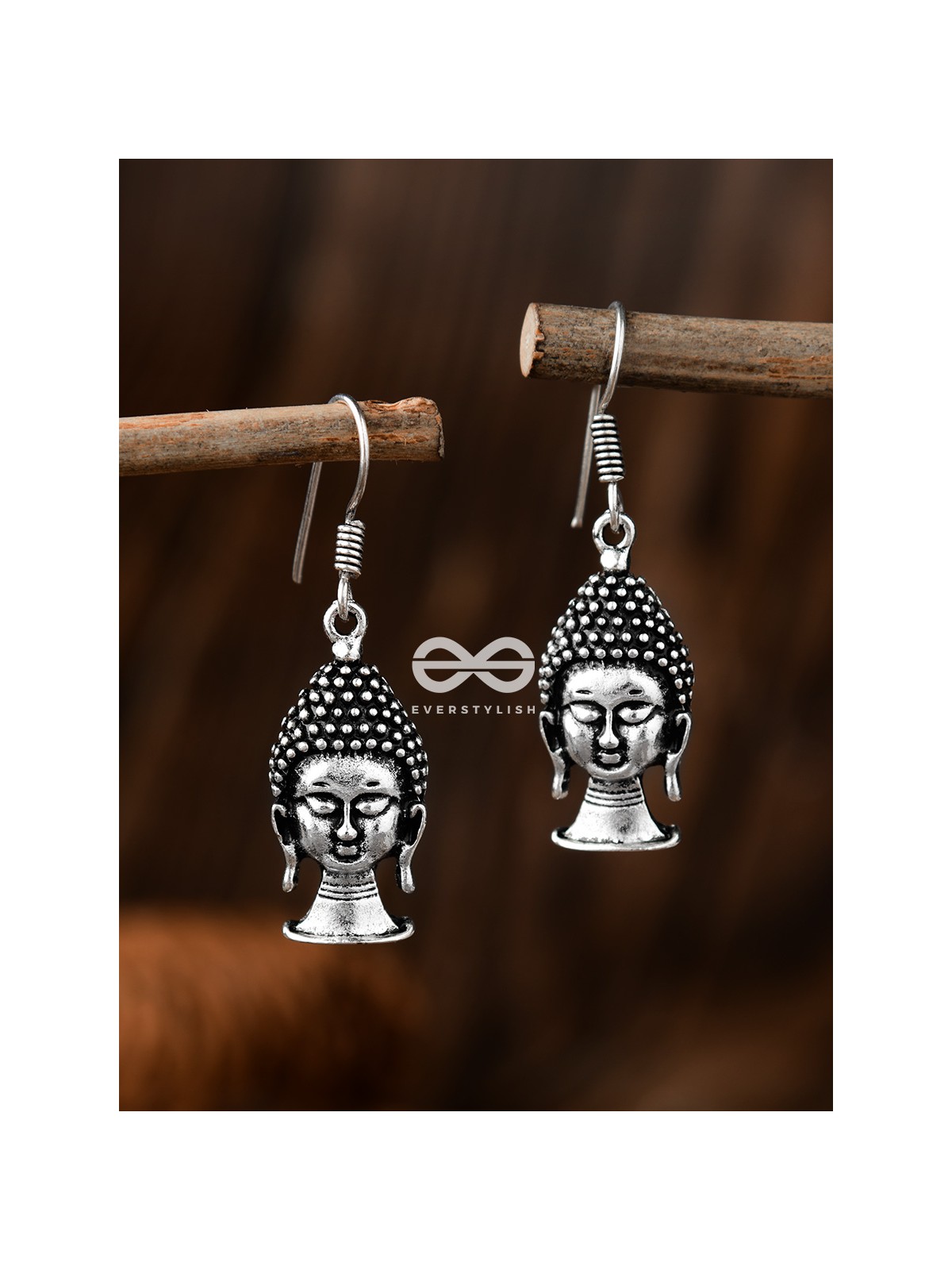 The Meditating Buddha - Tiny Trinket Earrings