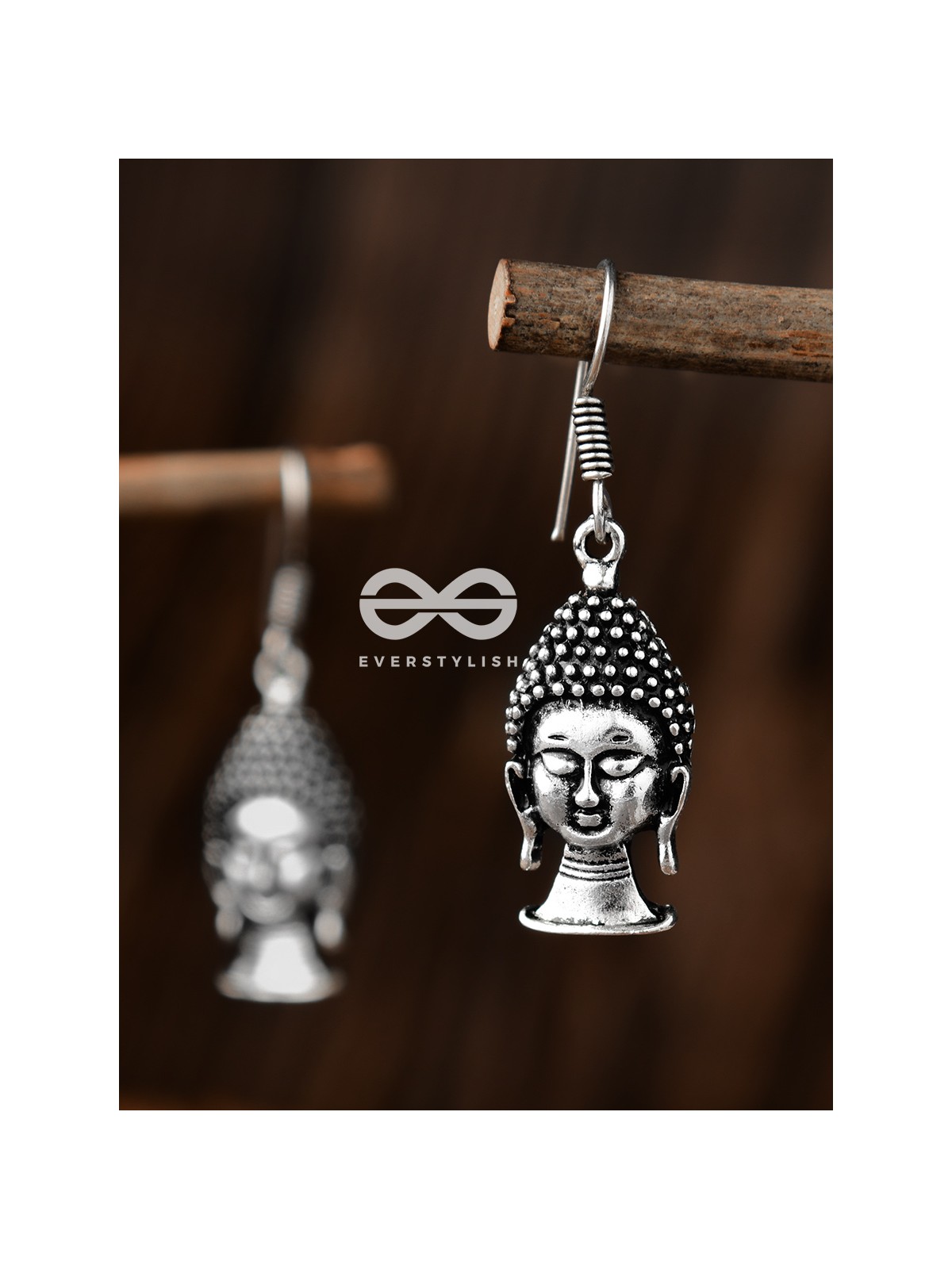 The Meditating Buddha - Tiny Trinket Earrings