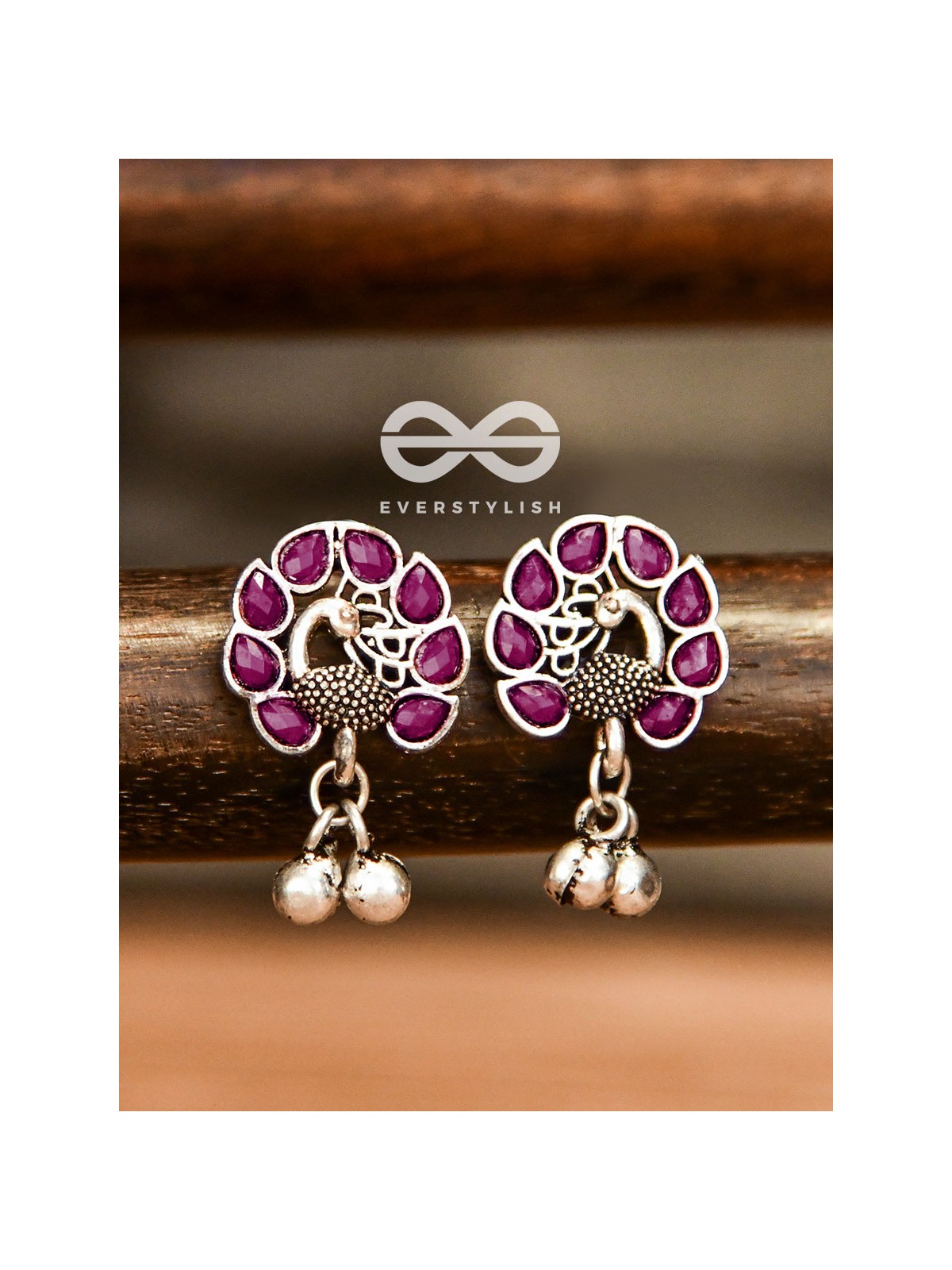 The Cute Peacocks (Ruby Red) - The Melodious Ghungroo Collection