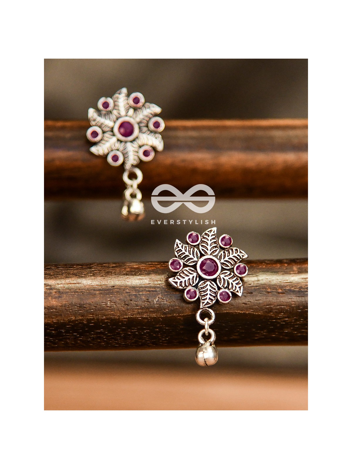 The Embellished Whirlwind (Ruby- Emerald) - The Melodious Ghungroo Collection