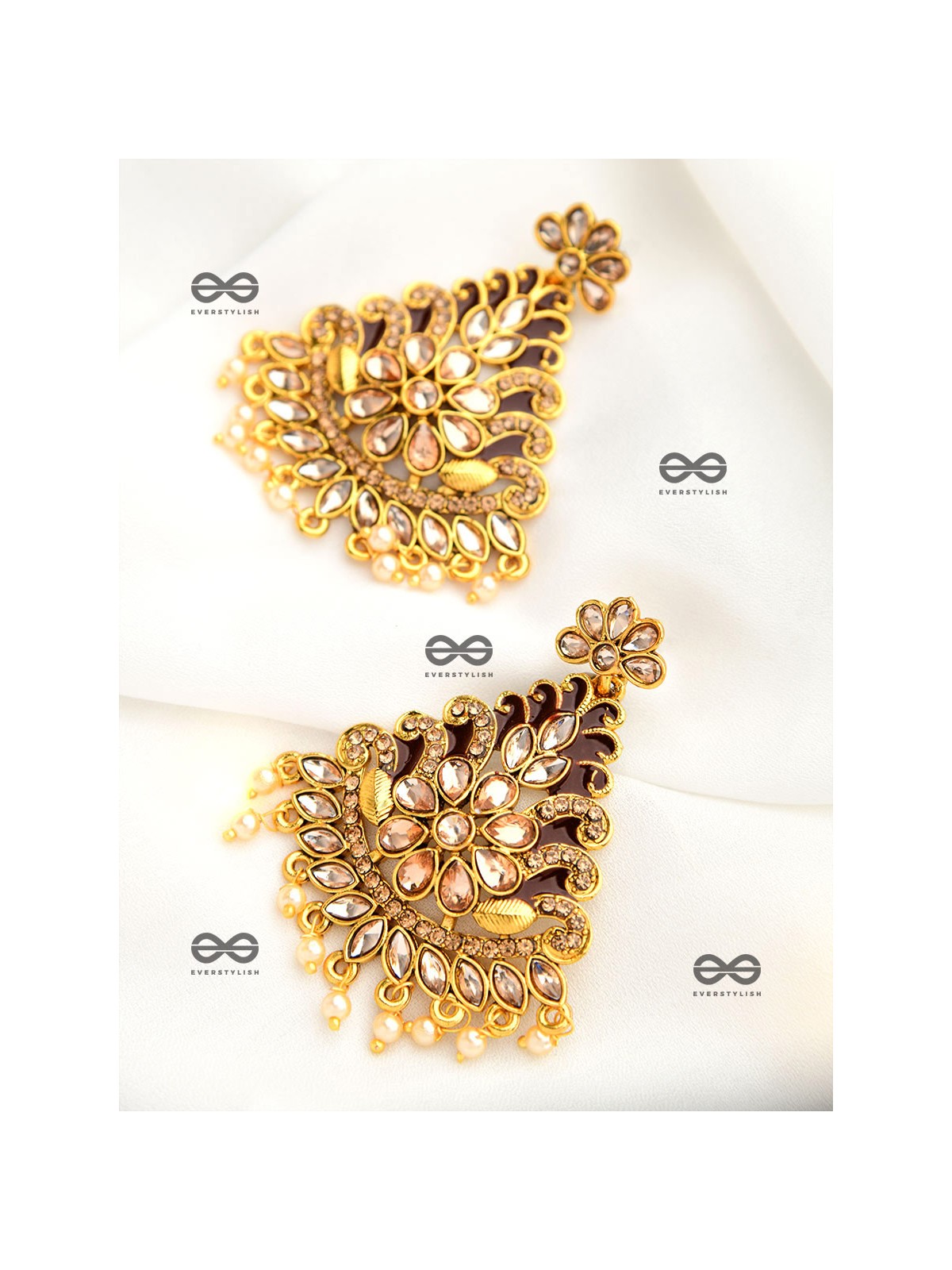 The Marvellous Meenakari Collection - Inaaya Earrings