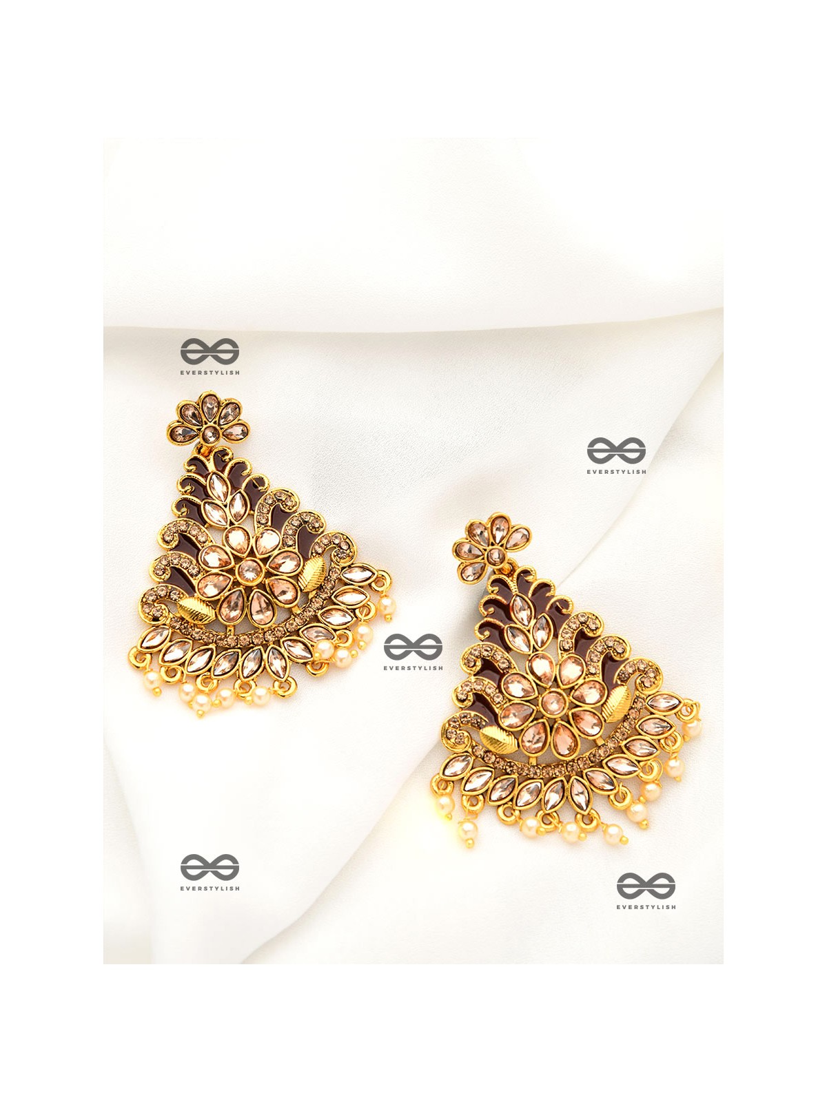 The Marvellous Meenakari Collection - Inaaya Earrings