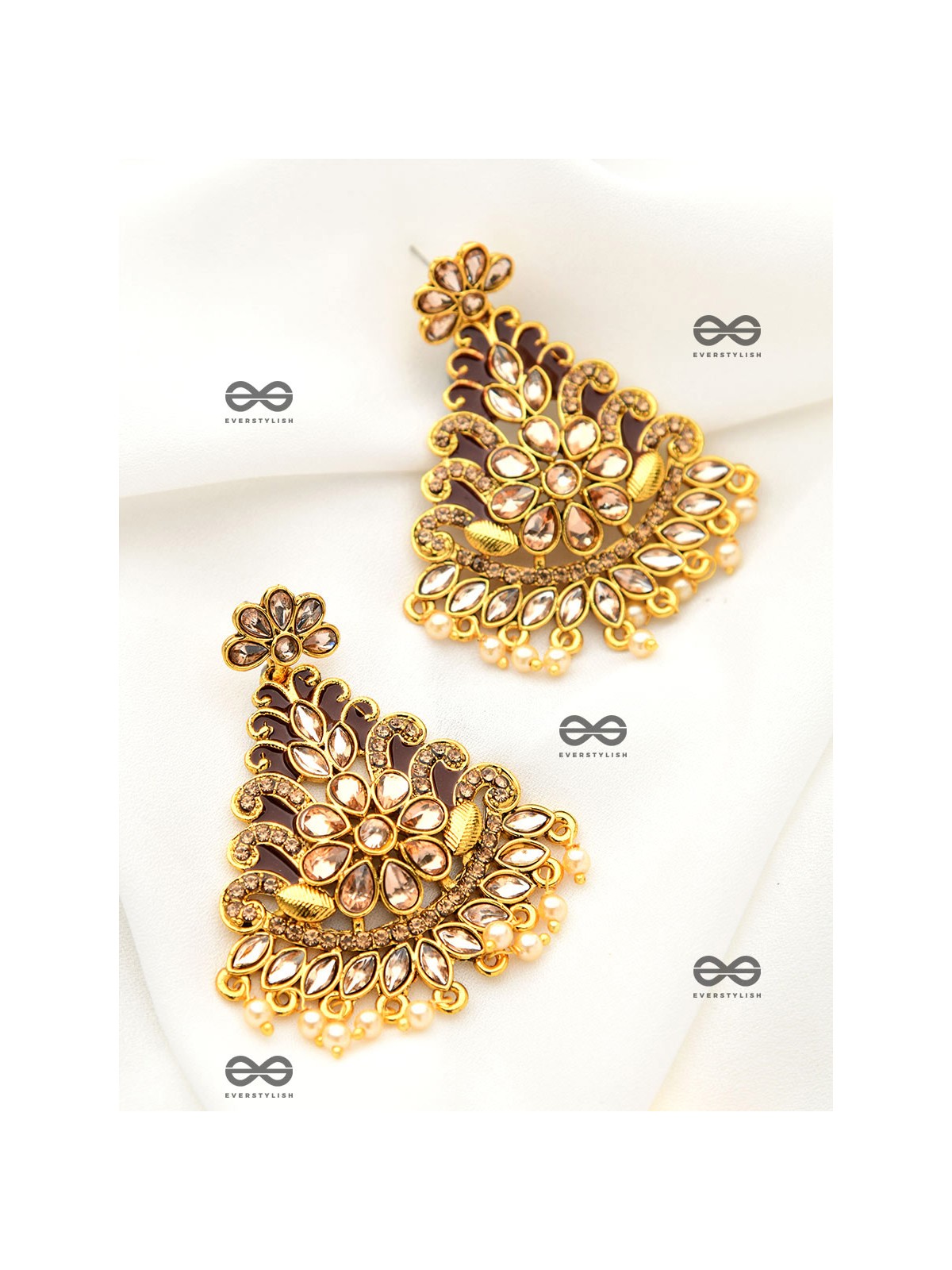 The Marvellous Meenakari Collection - Inaaya Earrings