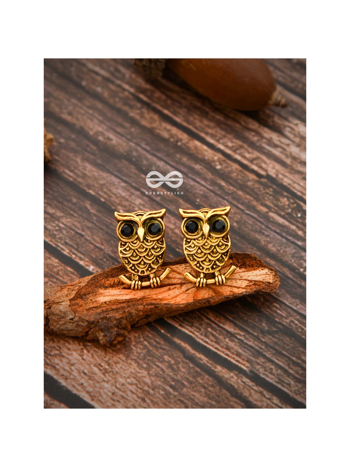 The Little Cute Owls - Tiny Trinket Earrings