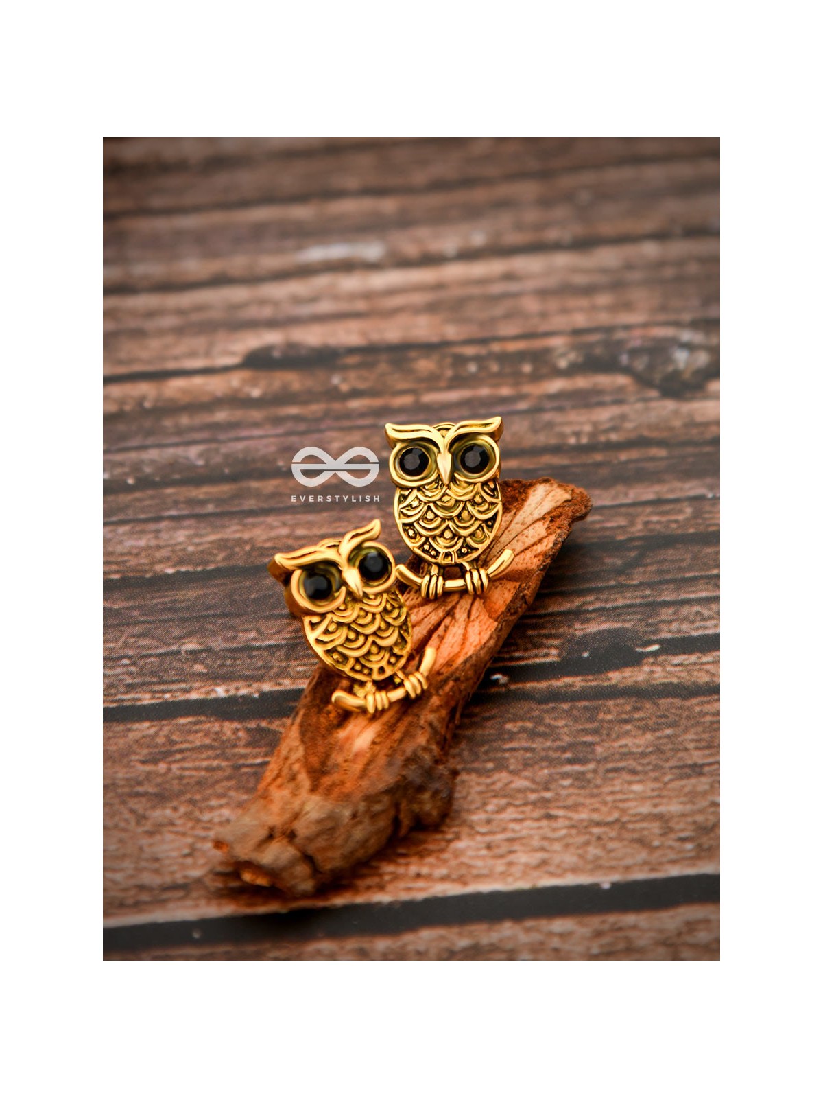 The Little Cute Owls - Tiny Trinket Earrings