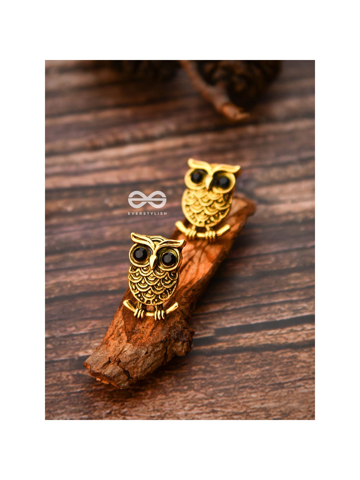The Little Cute Owls - Tiny Trinket Earrings