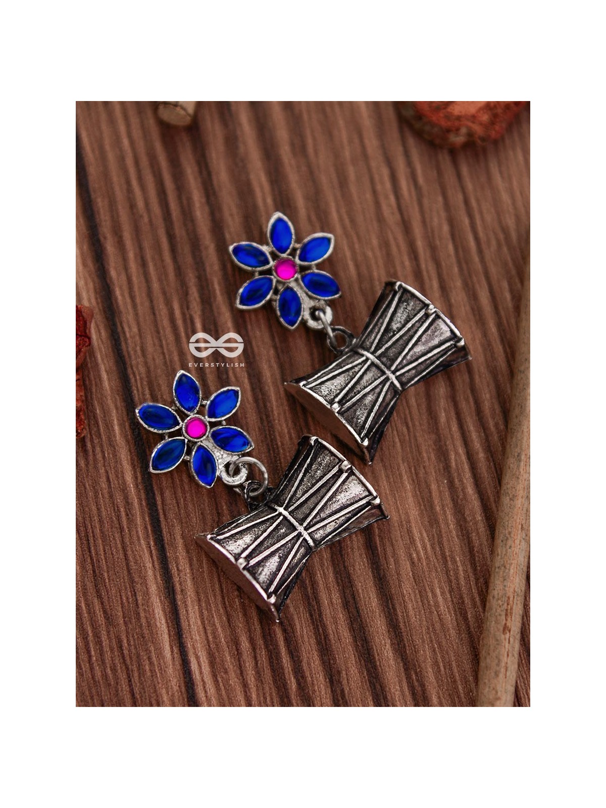 The Little Starry Damroo (Blue) - The Embellished Oxidised Collection
